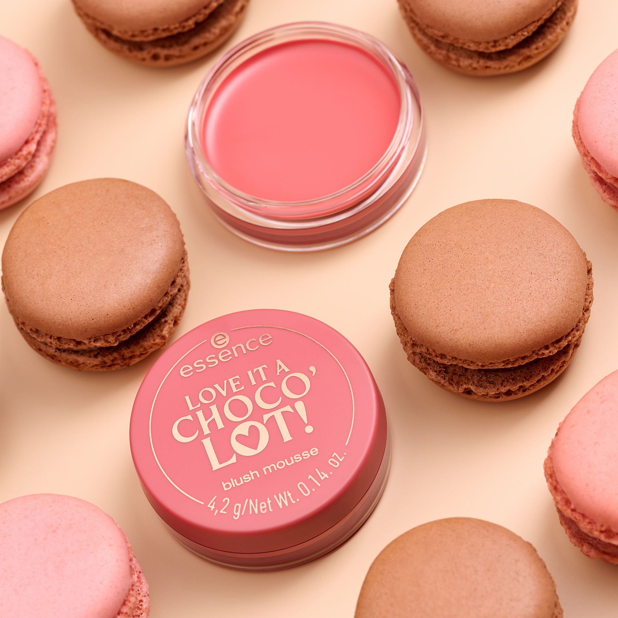 LOVE IT A CHOCO' LOT! blush mousse