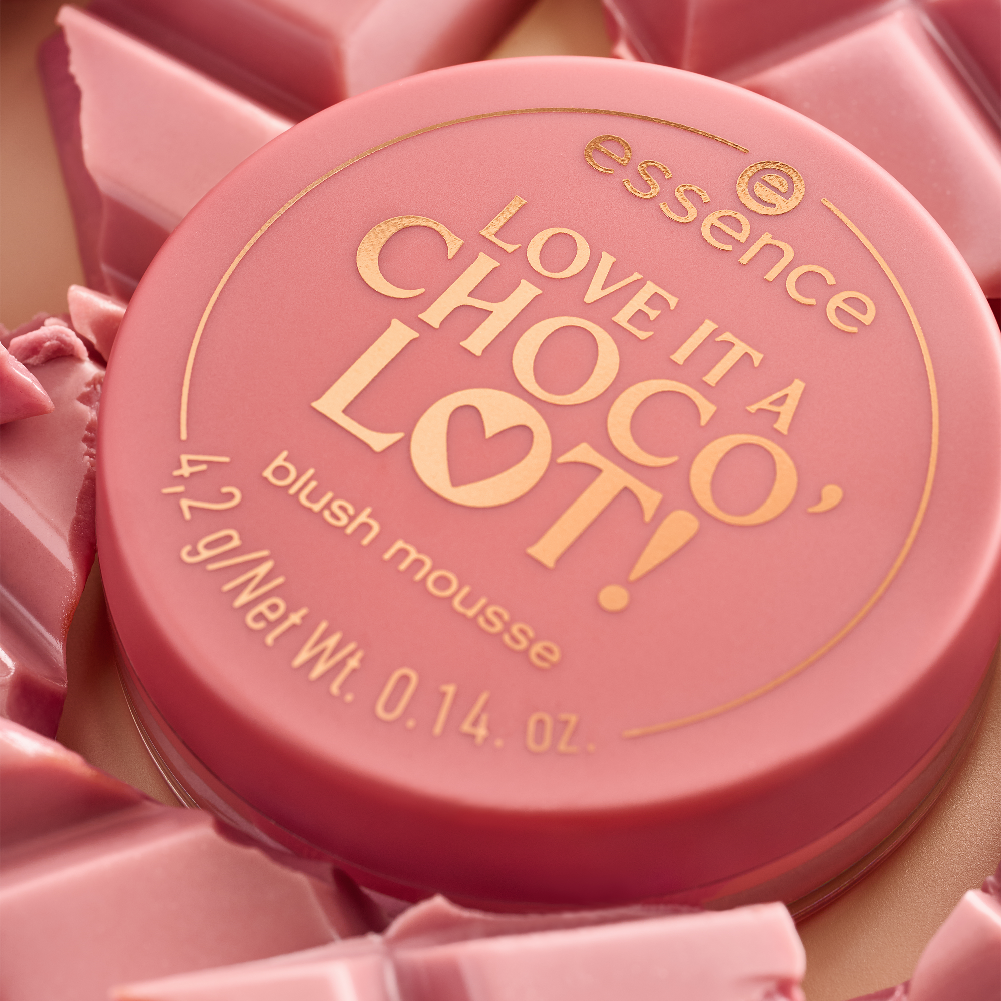 LOVE IT A CHOCO' LOT! blush mousse