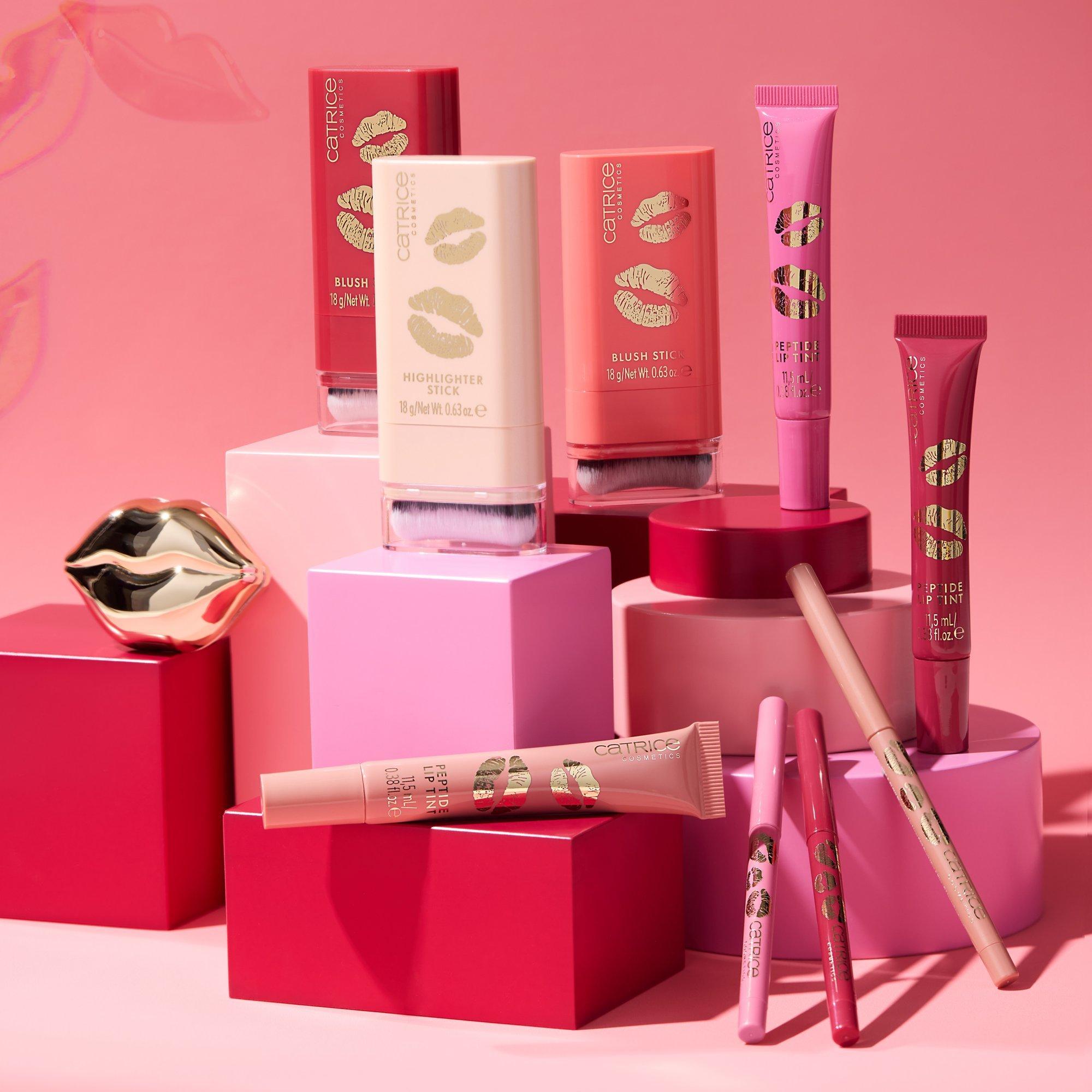 Lūpų tintas KISS & GLOW Peptide Lip Tint