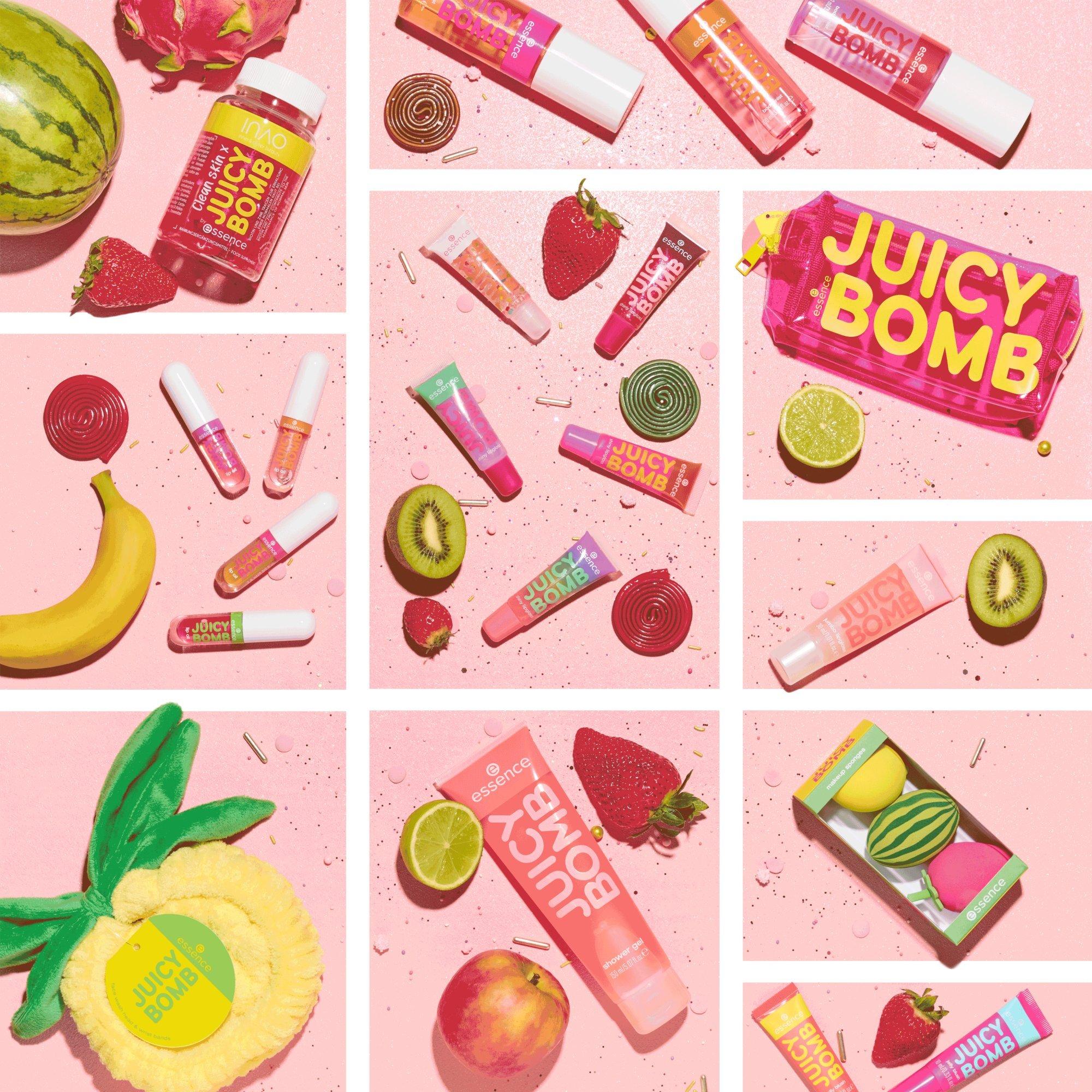 INAO inner and outer beauty Clean Skin x JUICY BOMB gummies by essence