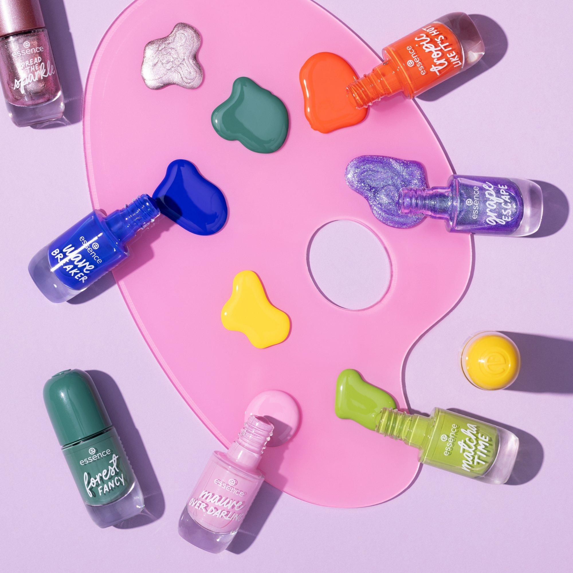 gel nail colour