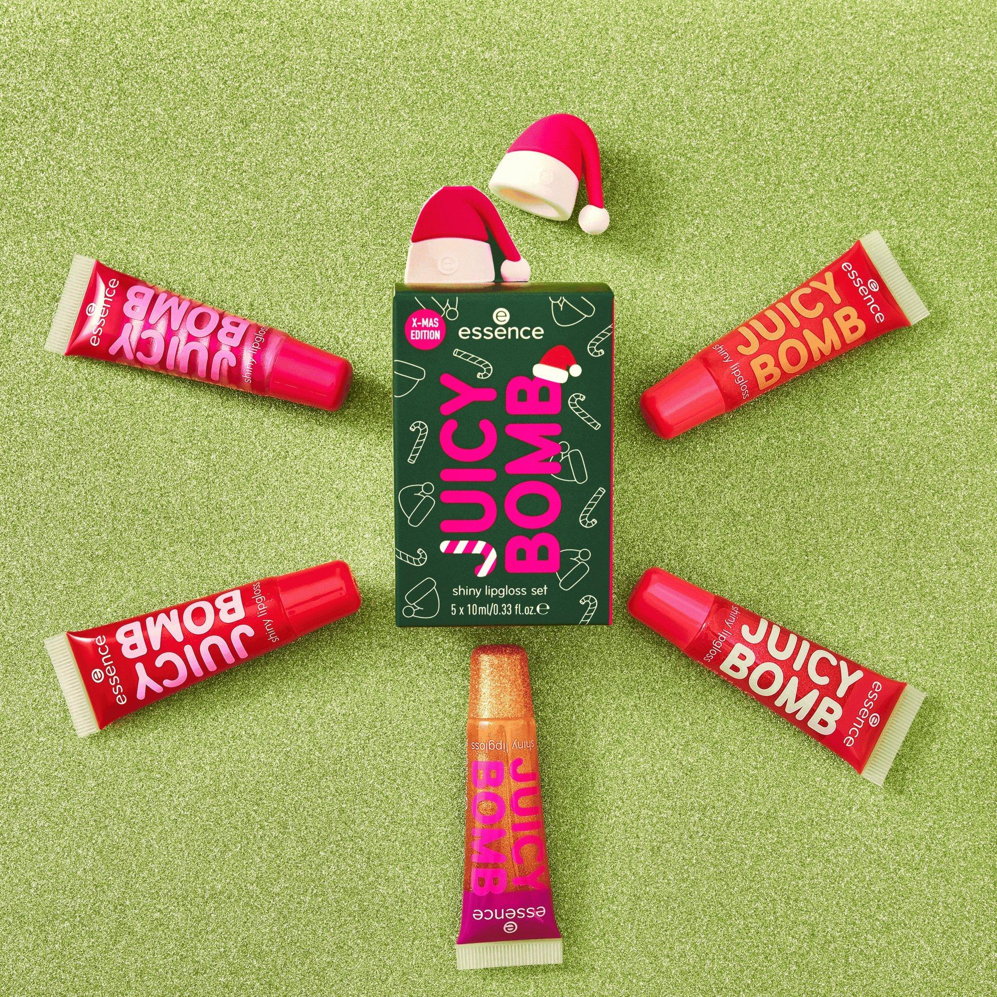 Sada lesků na rty JUICY BOMB Xmas Edition