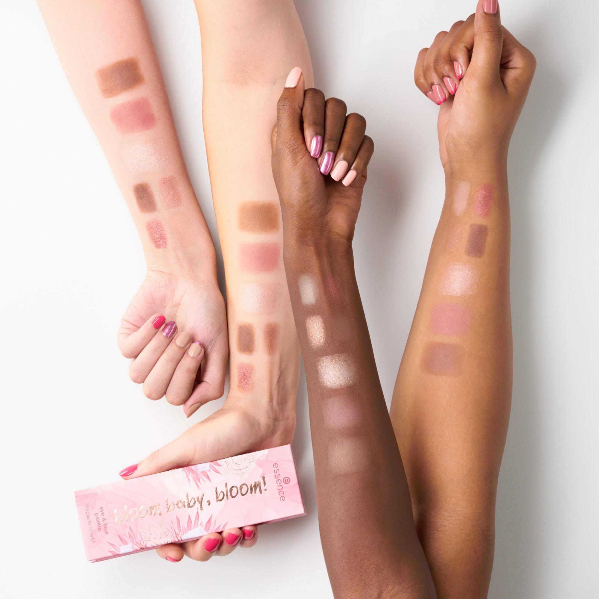 bloom baby, bloom! palette occhi e viso