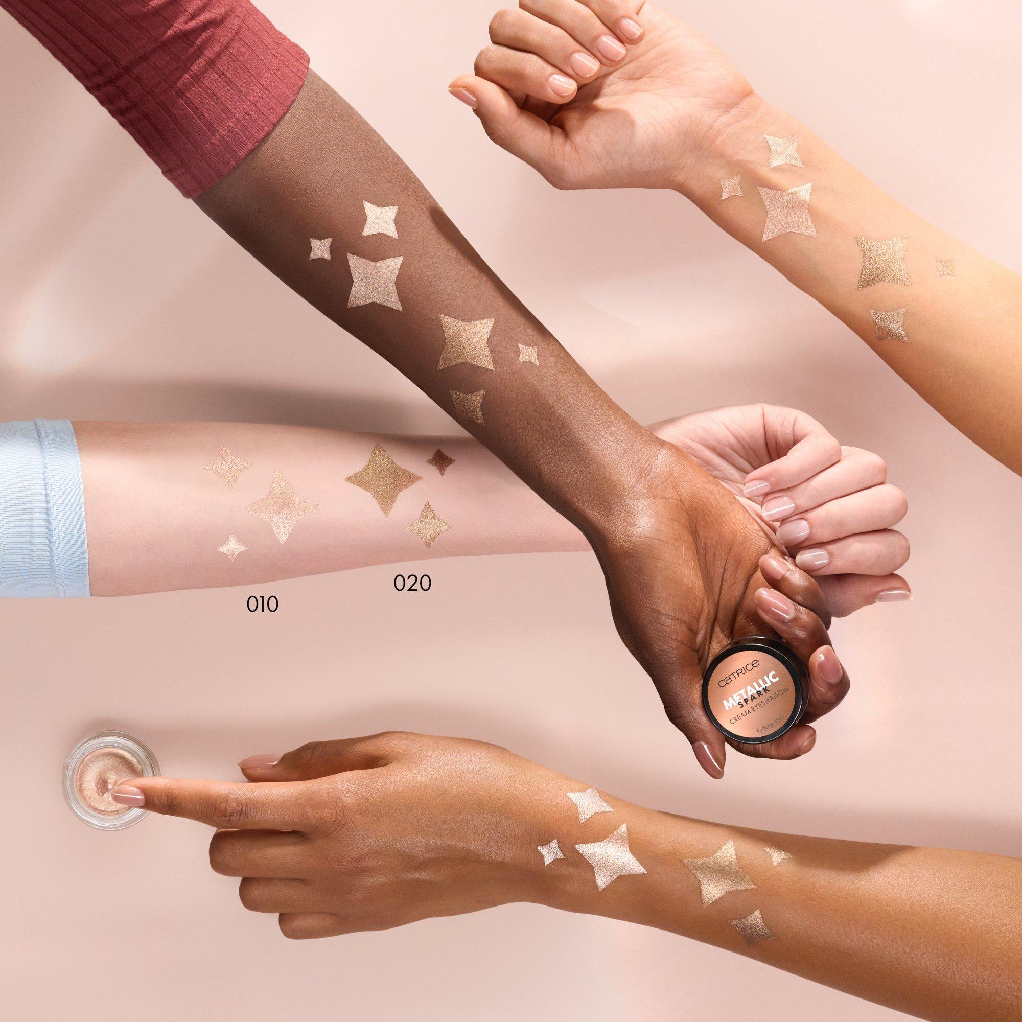 Metallic Spark Cream Eyeshadow