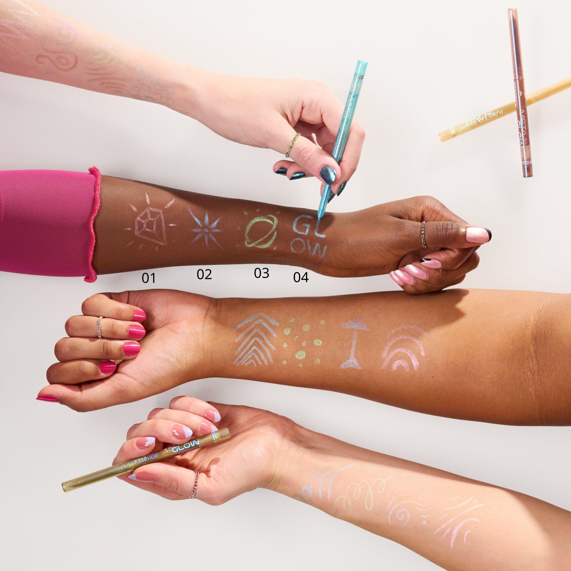 META GLOW duo-chrome eye pencil