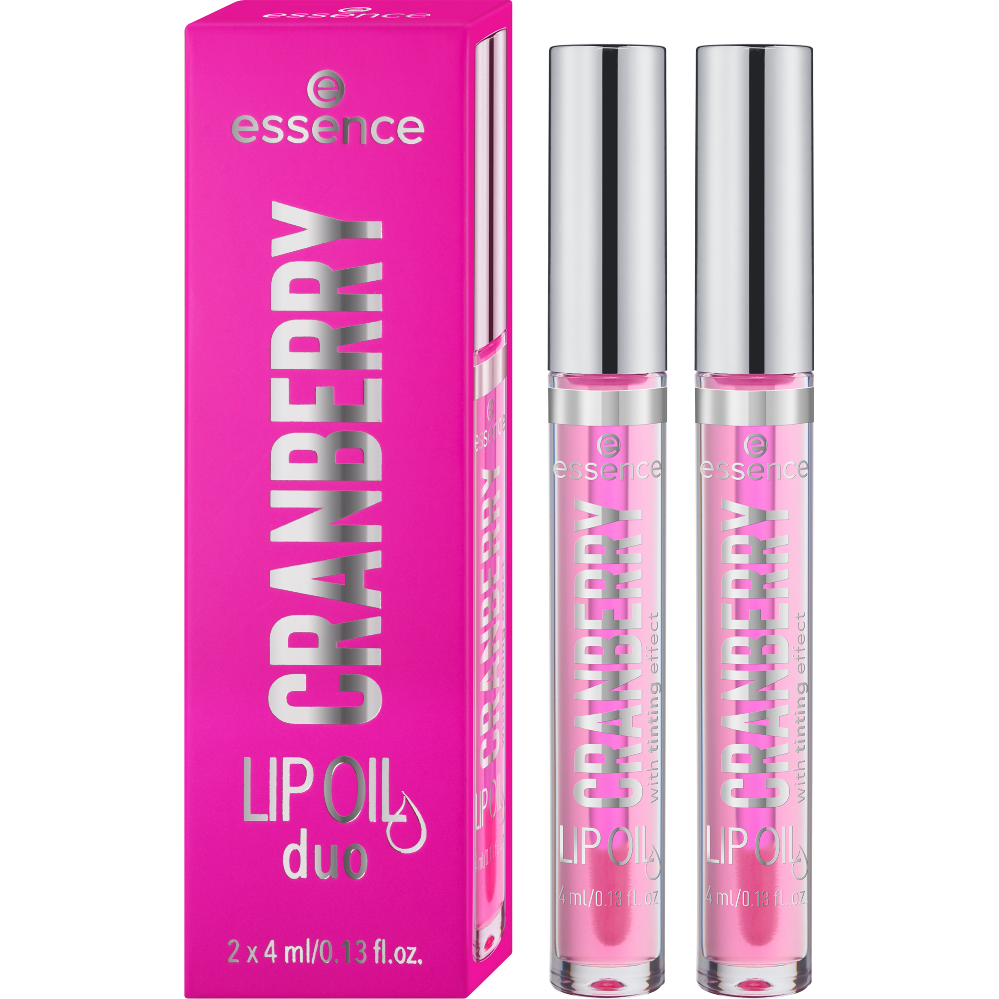CRANBERRY LIP OIL duo d’huiles à lèvres