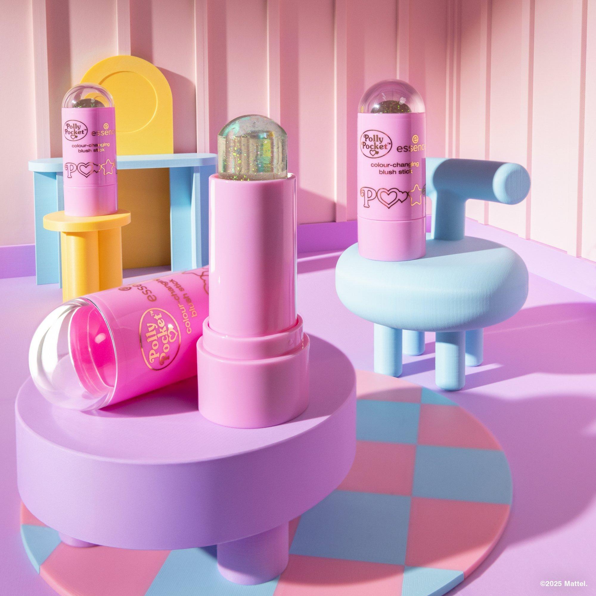 Polly Pocket colour-changing blush stick
