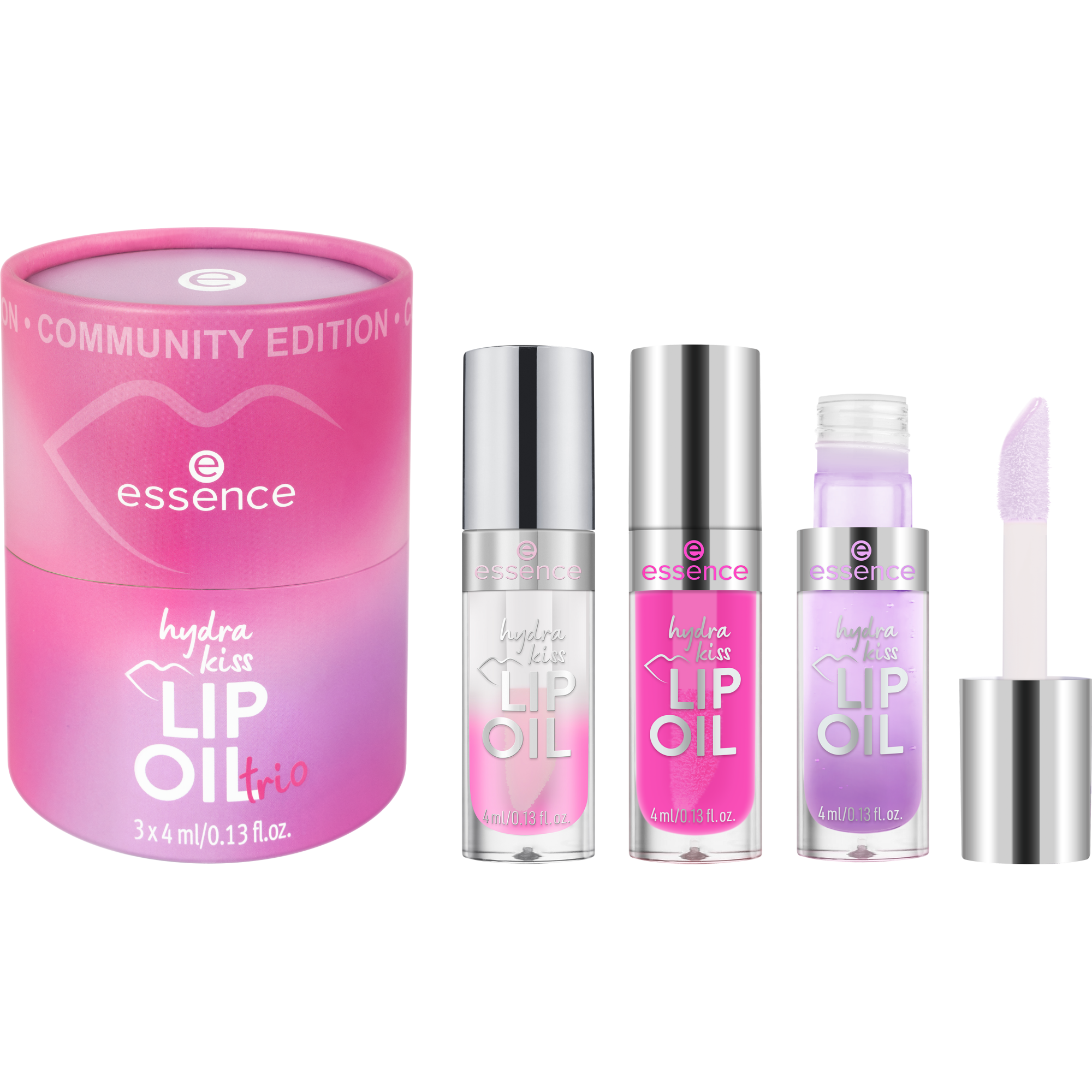 hydra kiss LIP OIL trio huiles à lèvres