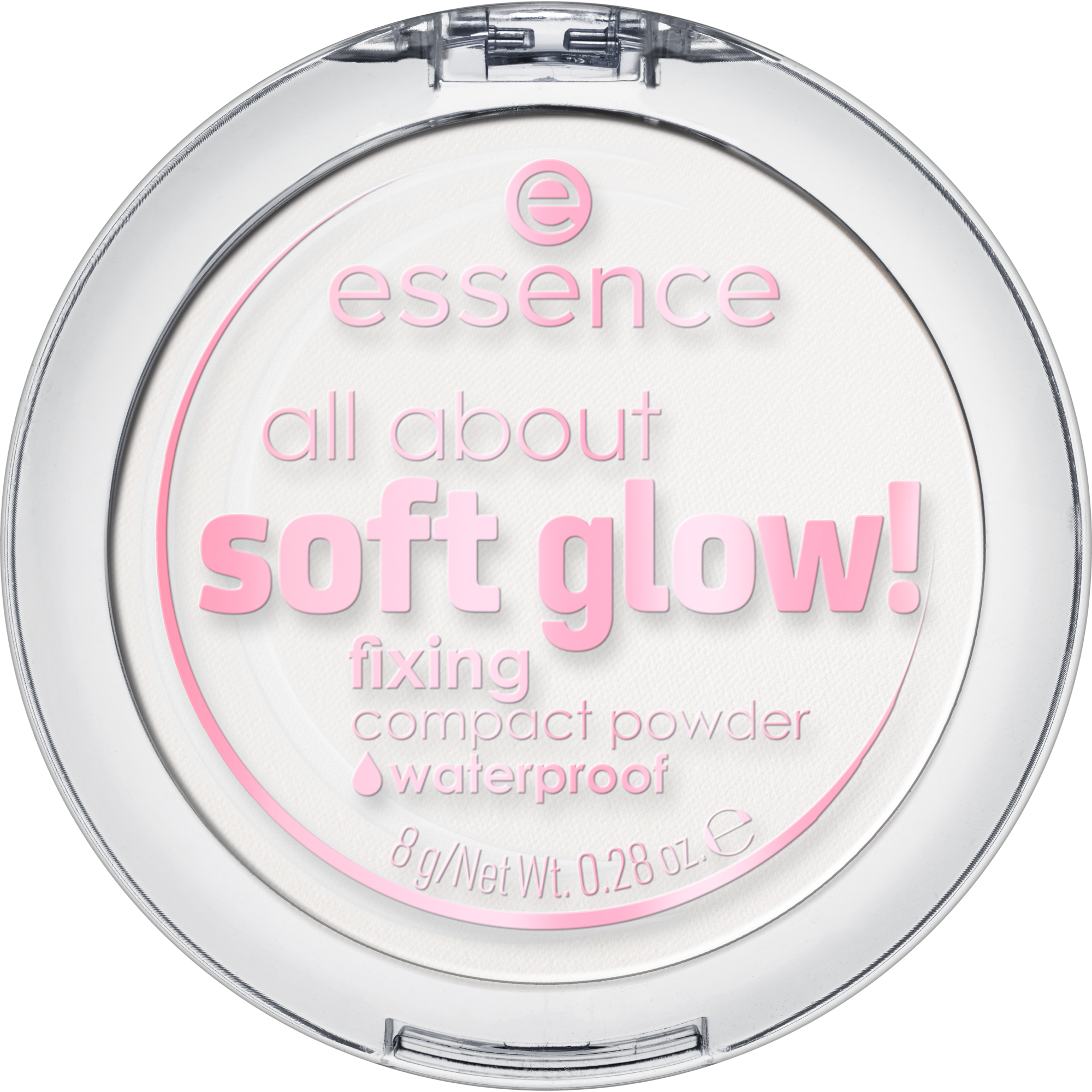 all about soft glow! fixing compact powder waterproof