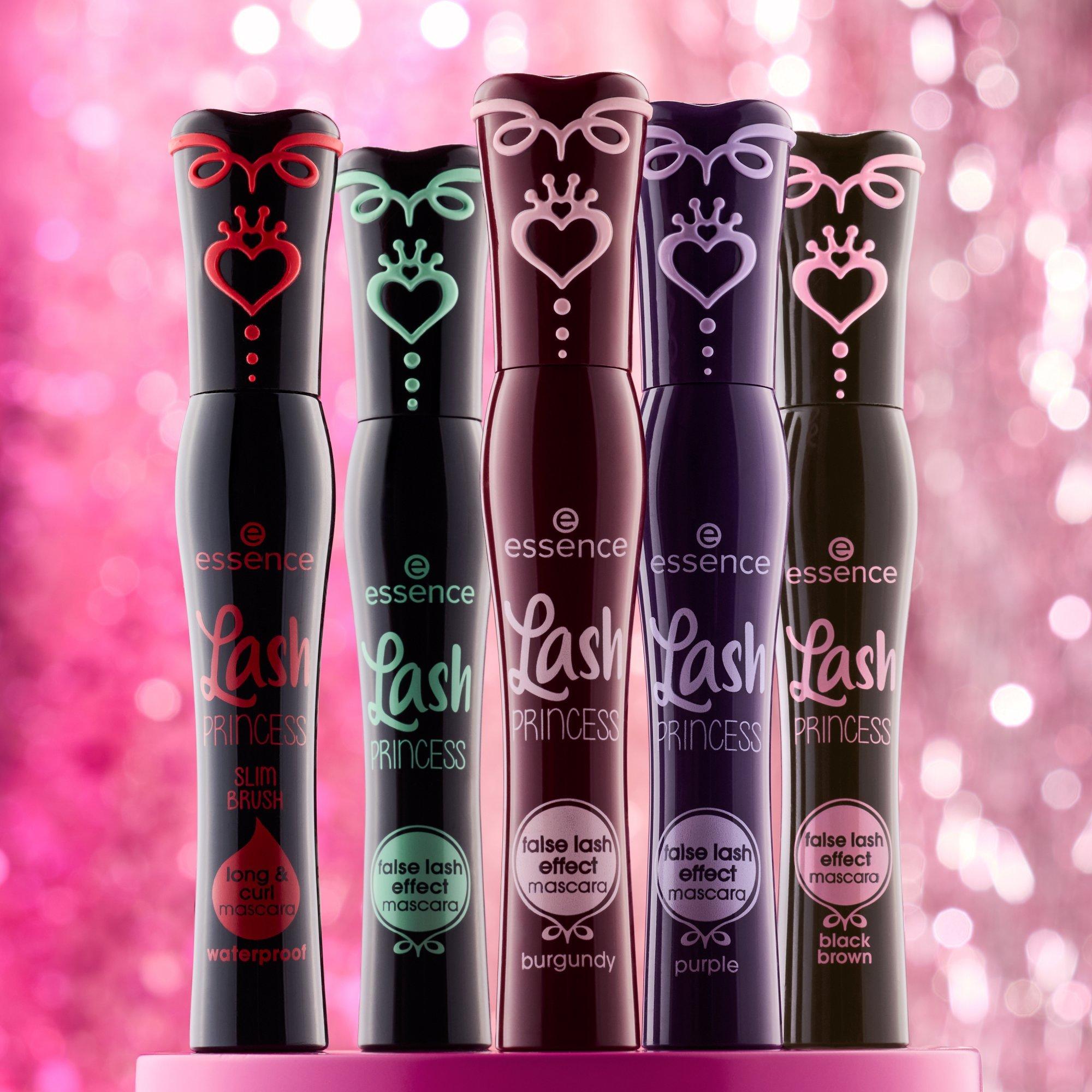 Blakstienų tušas Lash PRINCESS false lash effect mascara black brown