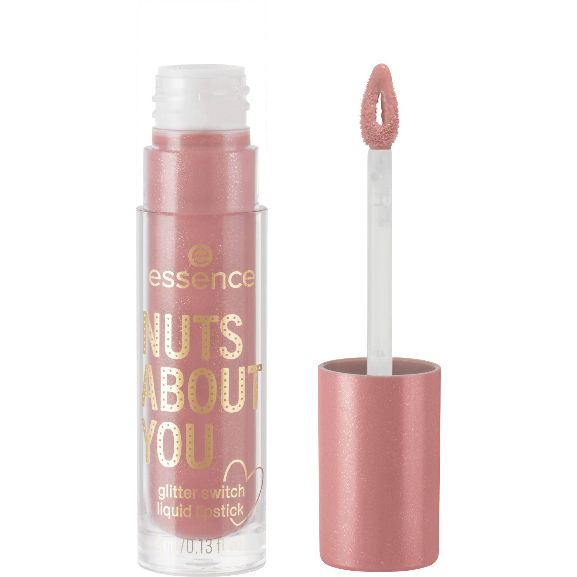 NUTS ABOUT YOU glitter switch liquid lipstick