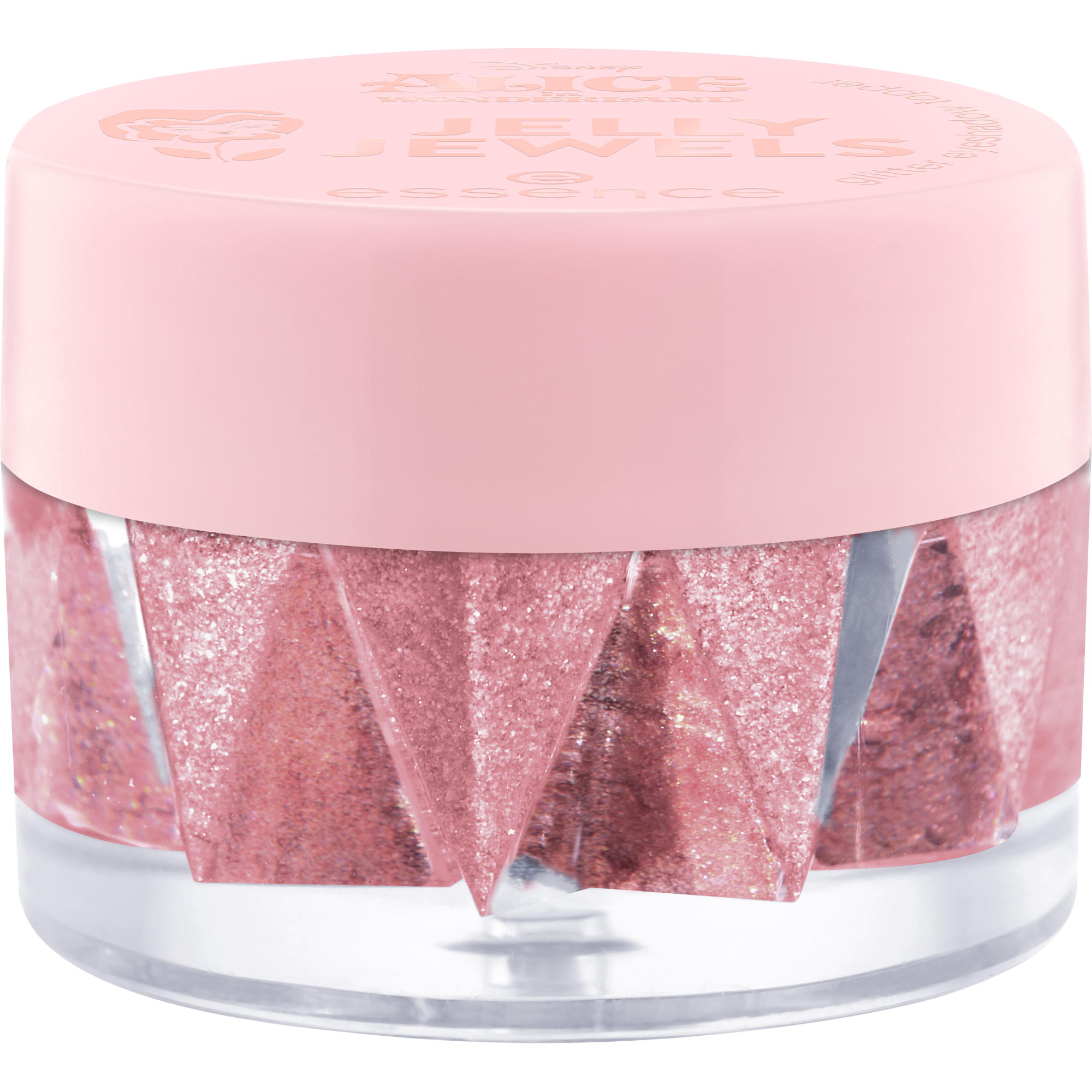Topper occhi glitter Jelly Jewels ispirato a Disney Alice nel Paese delle Meraviglie