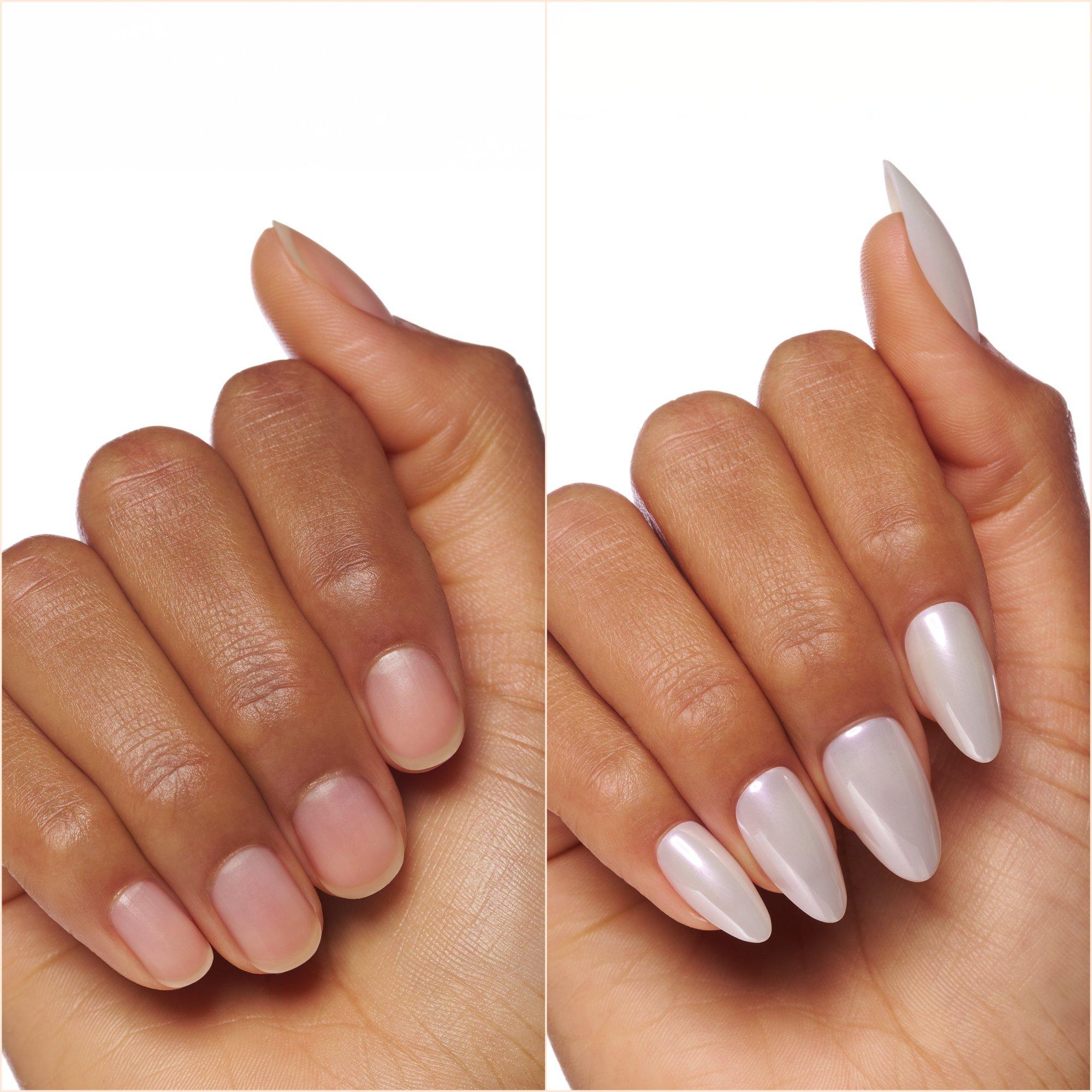 what a fake! PRESS-ON NAILS set za manikiro