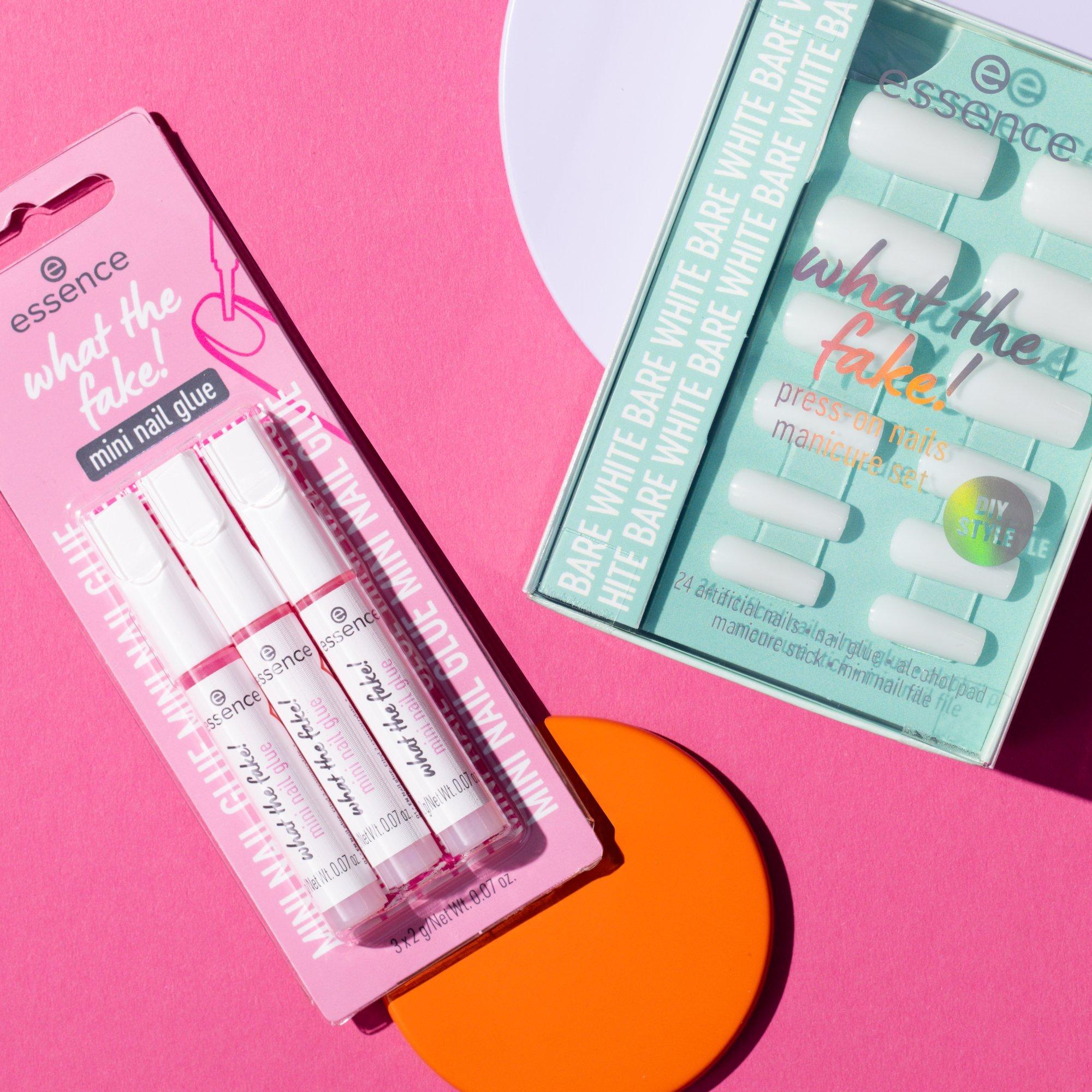 what the fake! mini pegamento para uñas