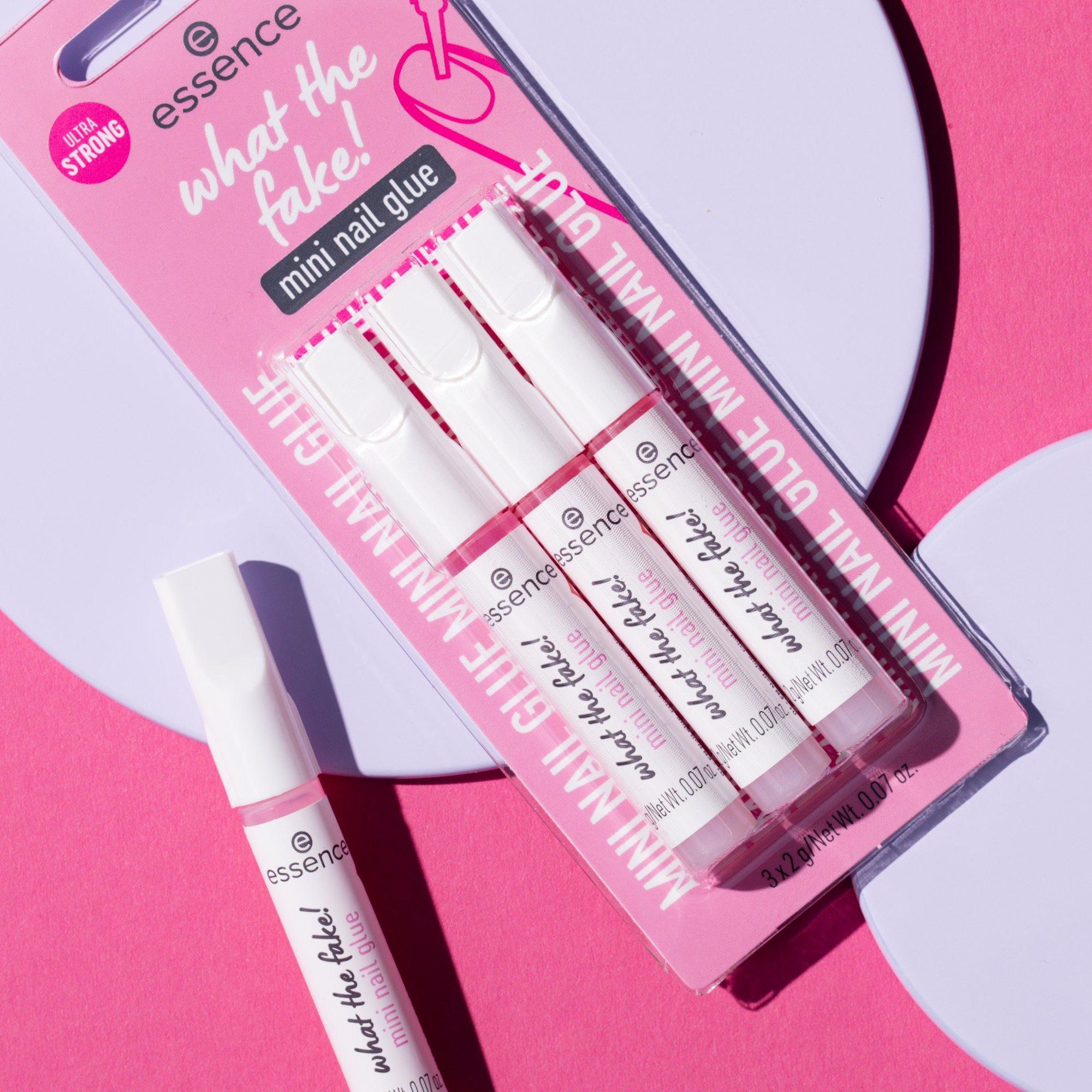 what the fake! mini pegamento para uñas