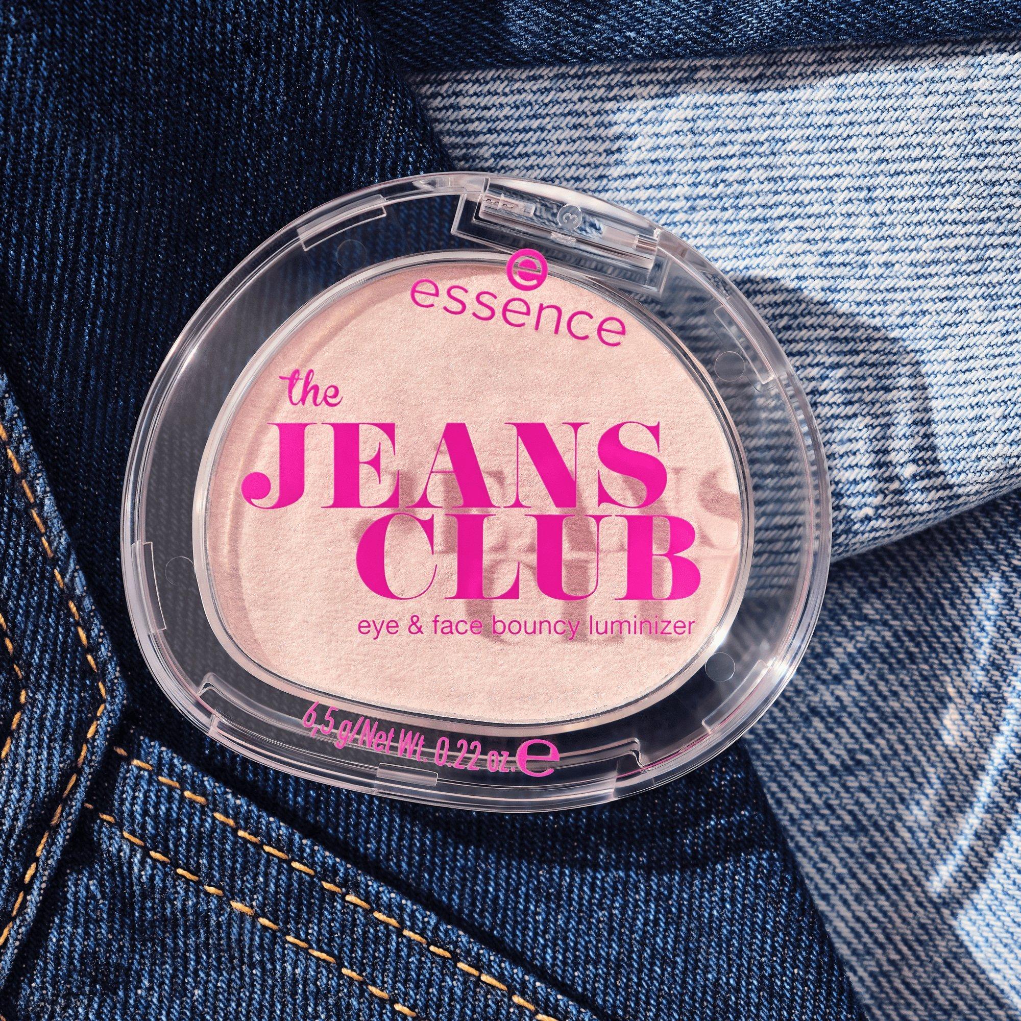 the JEANS CLUB bouncy luminizer voor ogen en gezicht