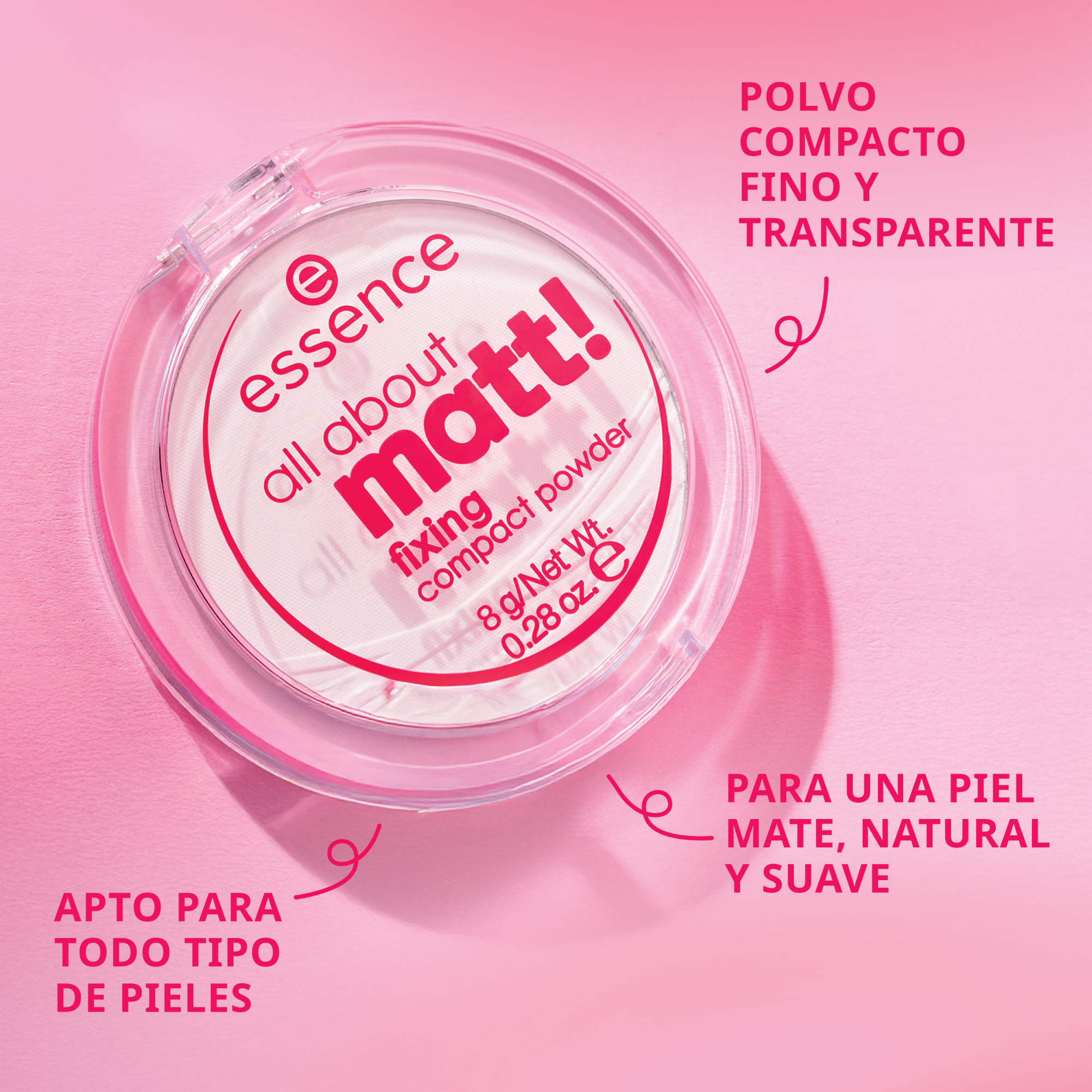 all about matt! polvos compactos fijadores