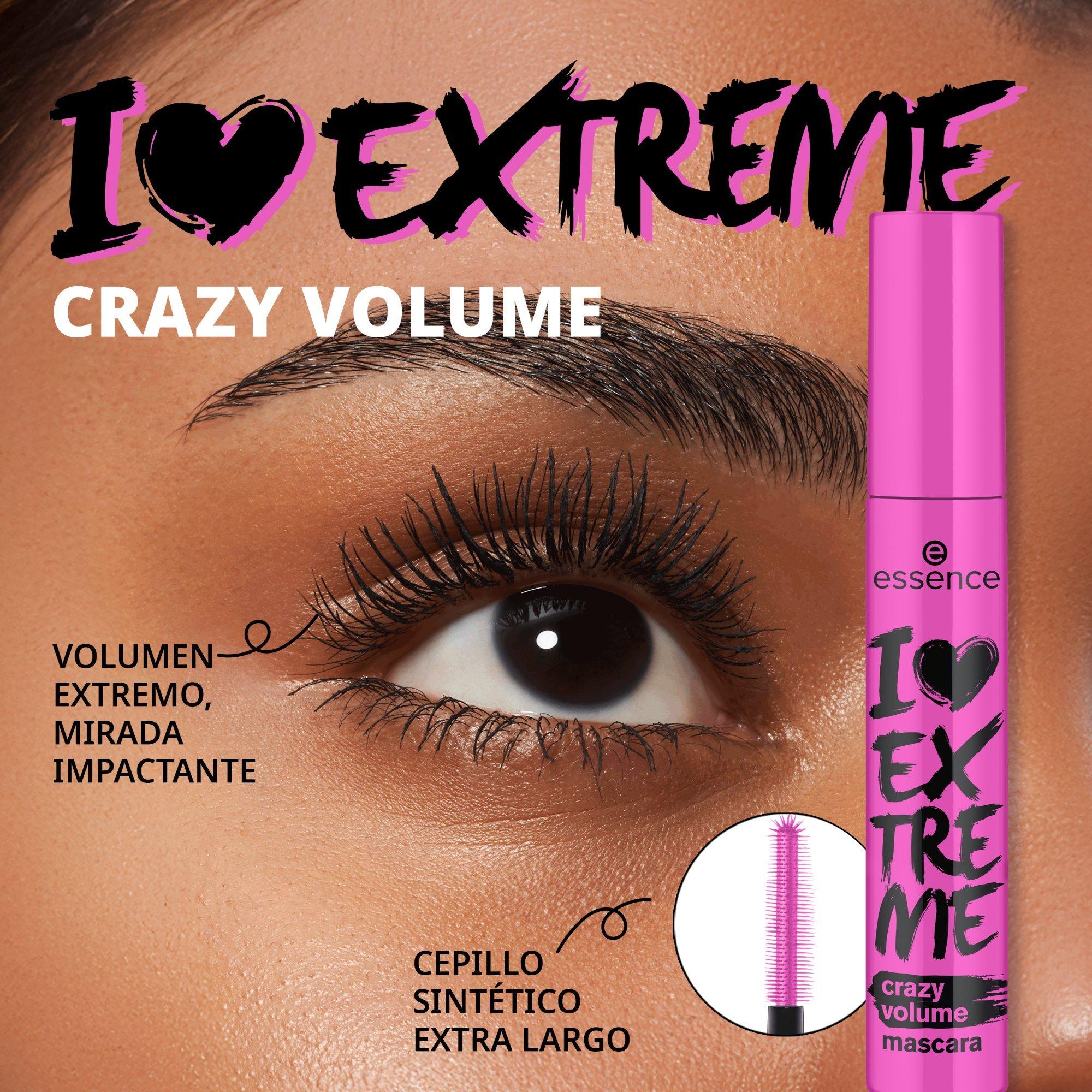 I LOVE EXTREME crazy volume máscara de pestañas voluminizadora