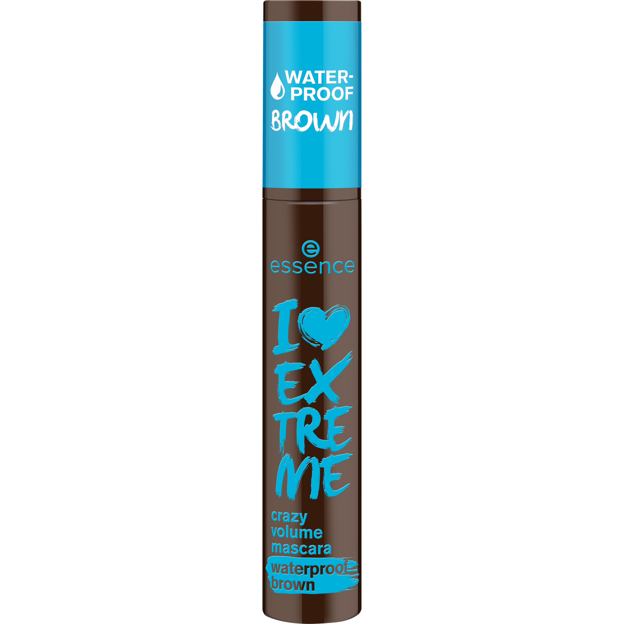 I LOVE EXTREME crazy volume mascara waterproof brown mascara marron