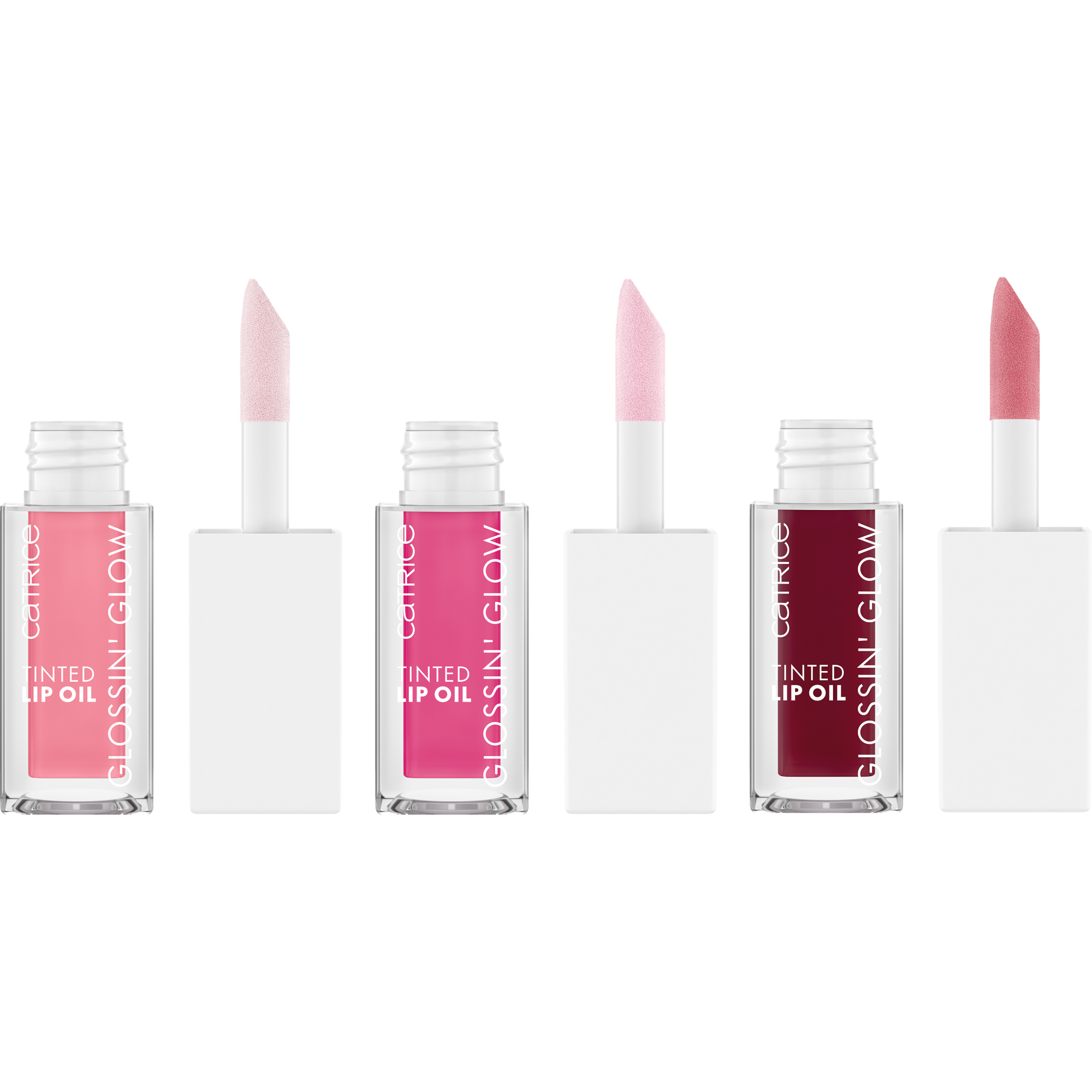 طقم زيت شفاه ثلاثي لامع بلون زاهٍ EID BEAUTY DELIGHTS