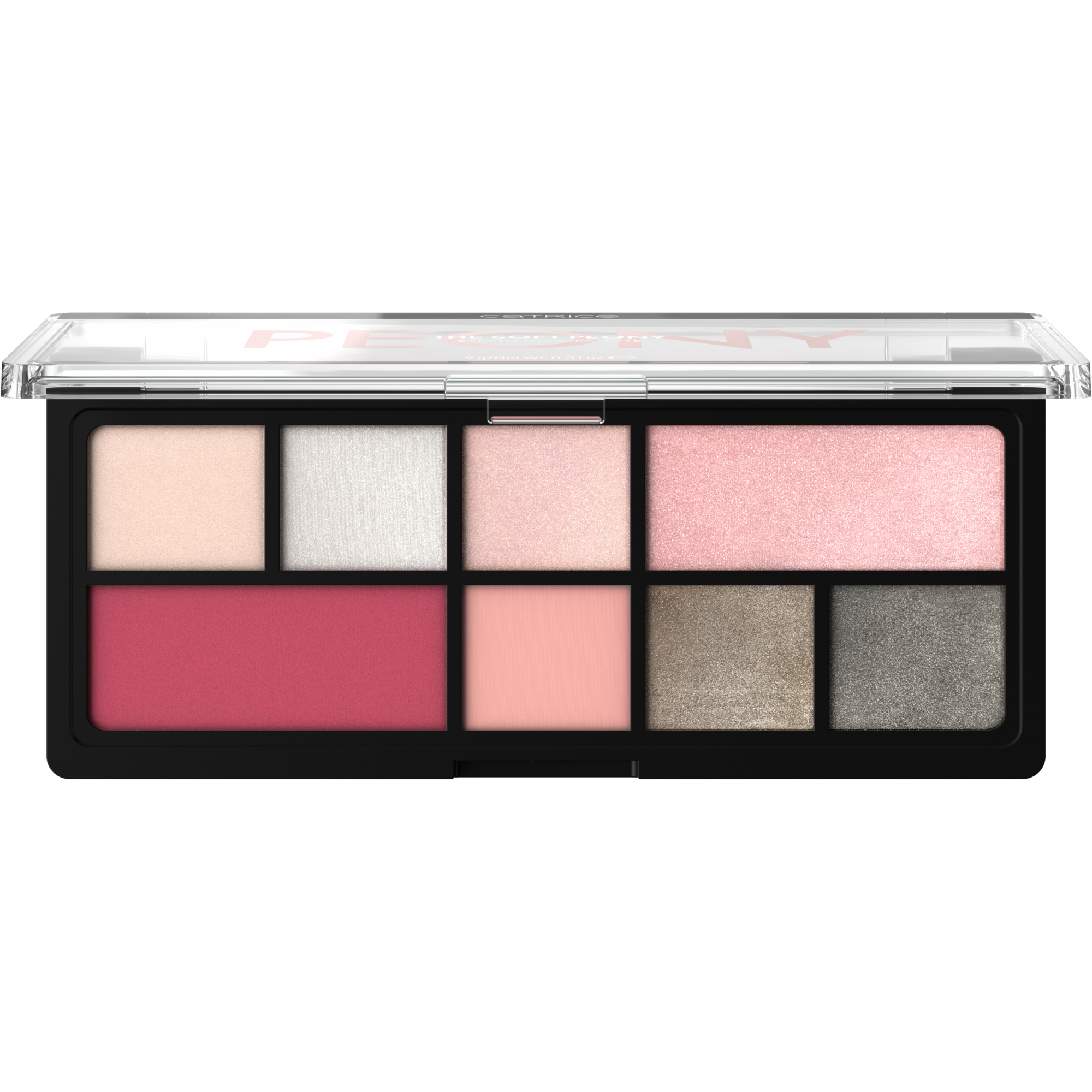 The Soft Peony 眼影色盘 – Product Front View Full Open - Product item 1 of 10