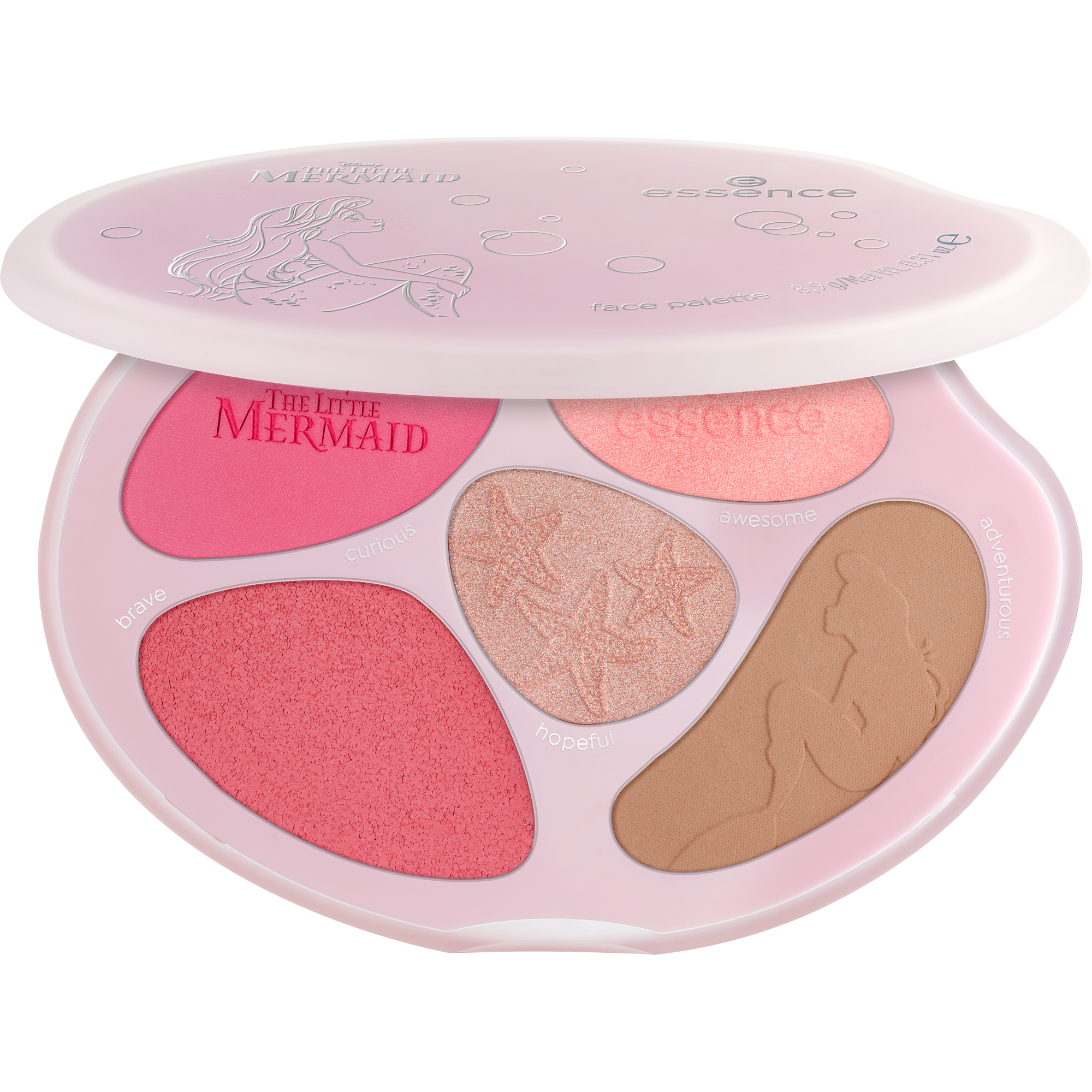 Disney THE LITTLE MERMAID face palette