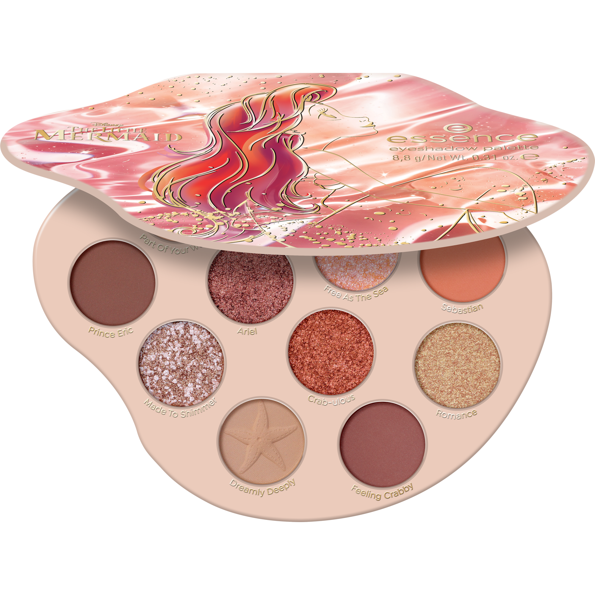 Disney THE LITTLE MERMAID eyeshadow palette fards à paupières