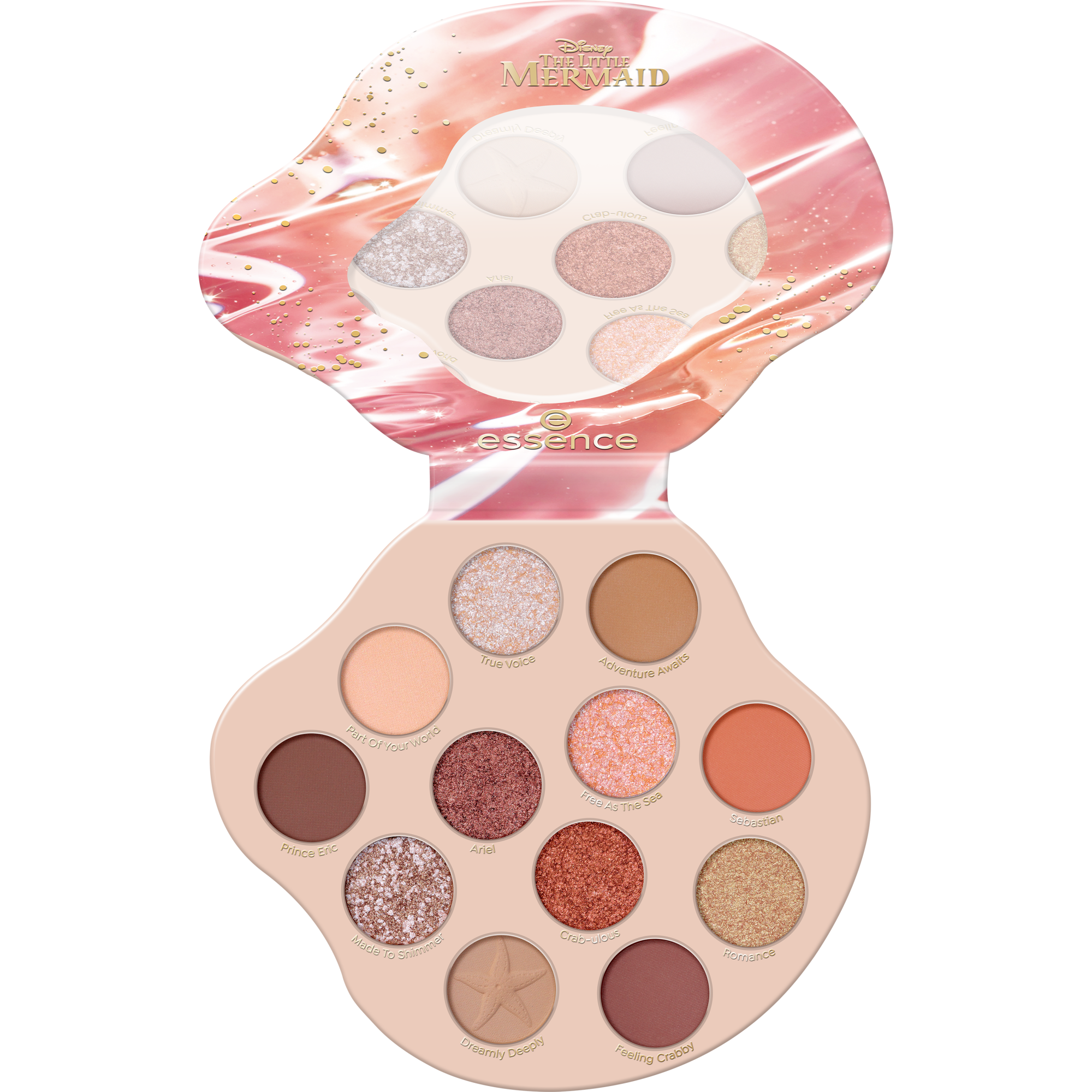 Disney THE LITTLE MERMAID eyeshadow palette fards à paupières