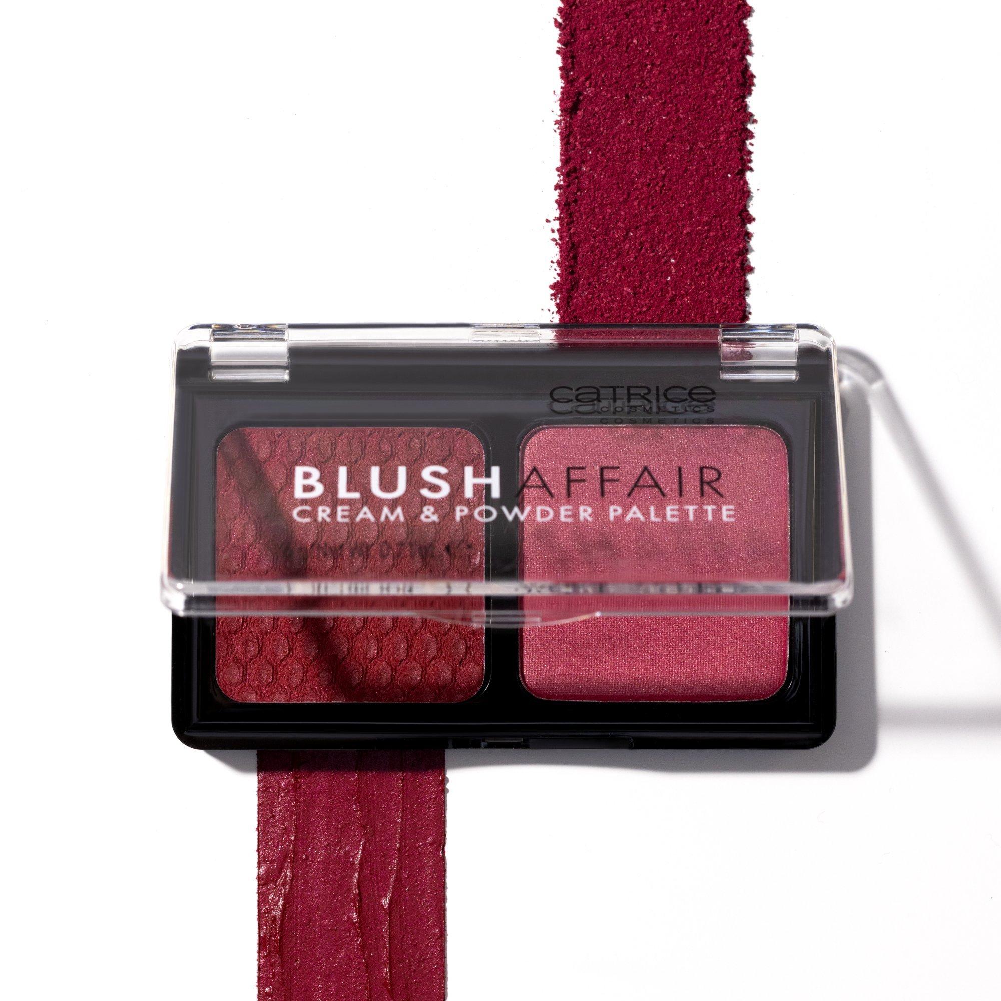 Paletă de fard de obraz cremă și pudră Blush Affair