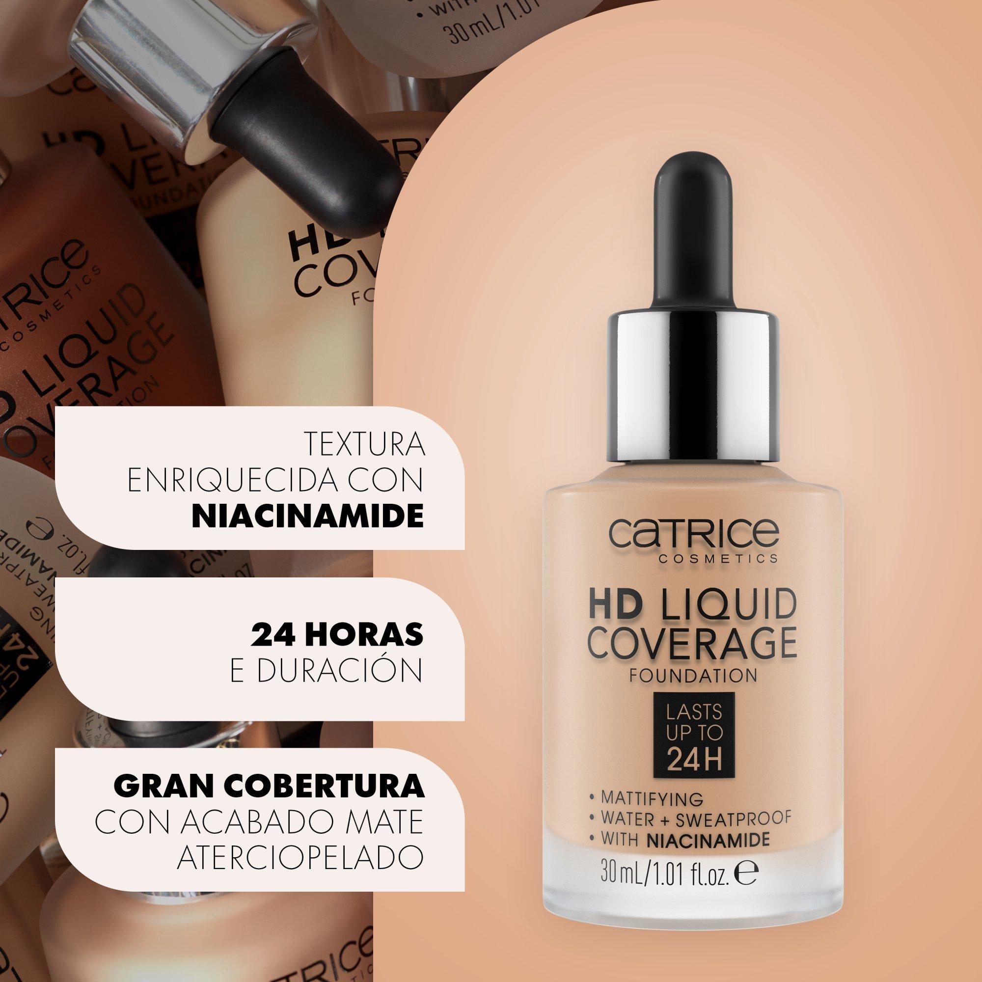 HD Liquid Coverage base de maquillaje
