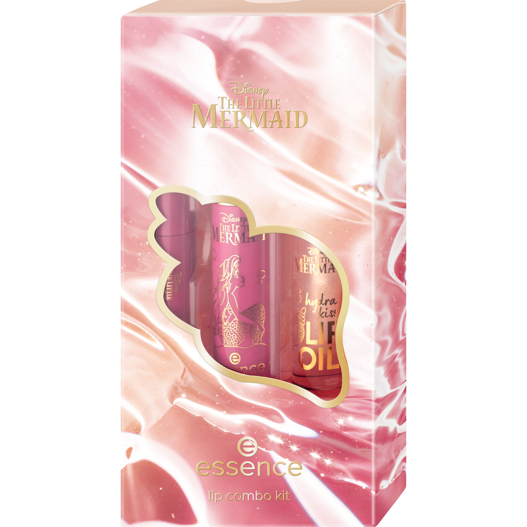 Disney THE LITTLE MERMAID lip combo kit kit pour lèvres