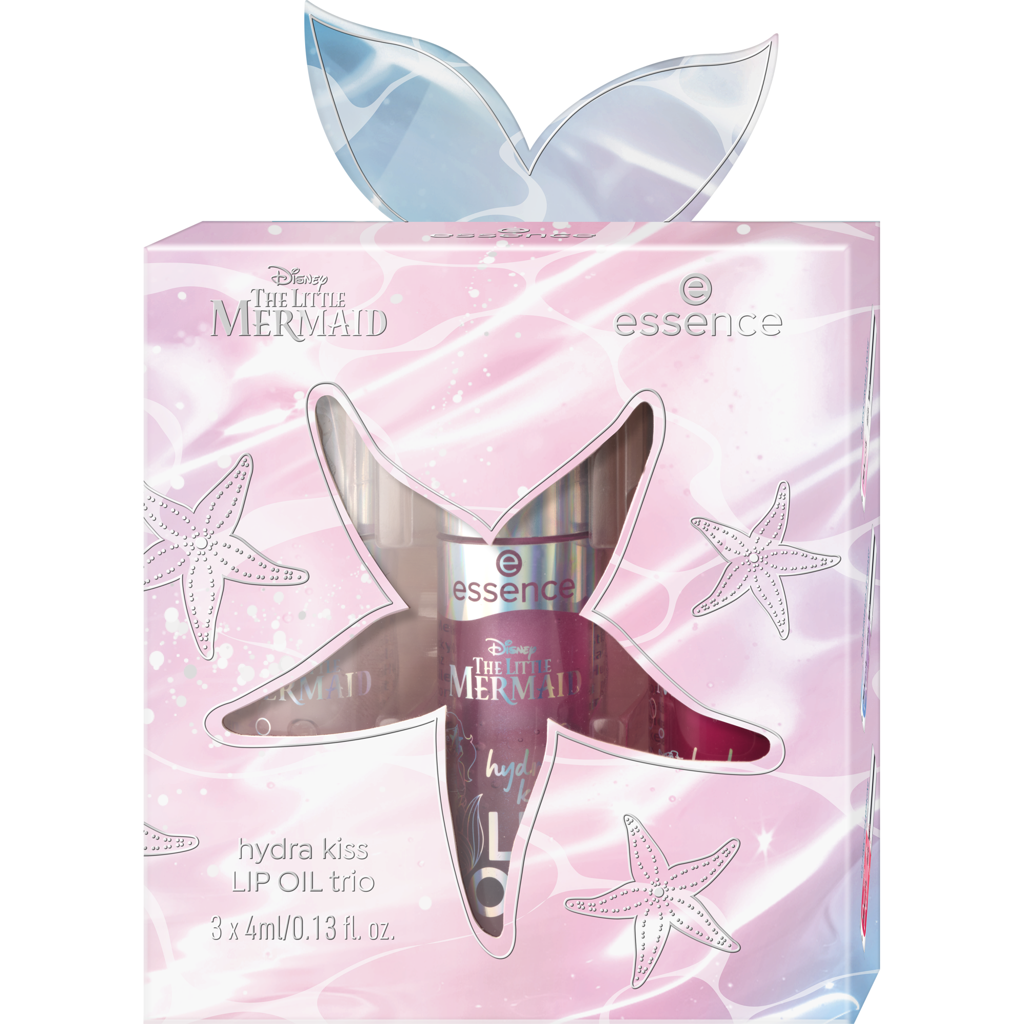 Trio Disney THE LITTLE MERMAID hydra kiss LIP OIL
