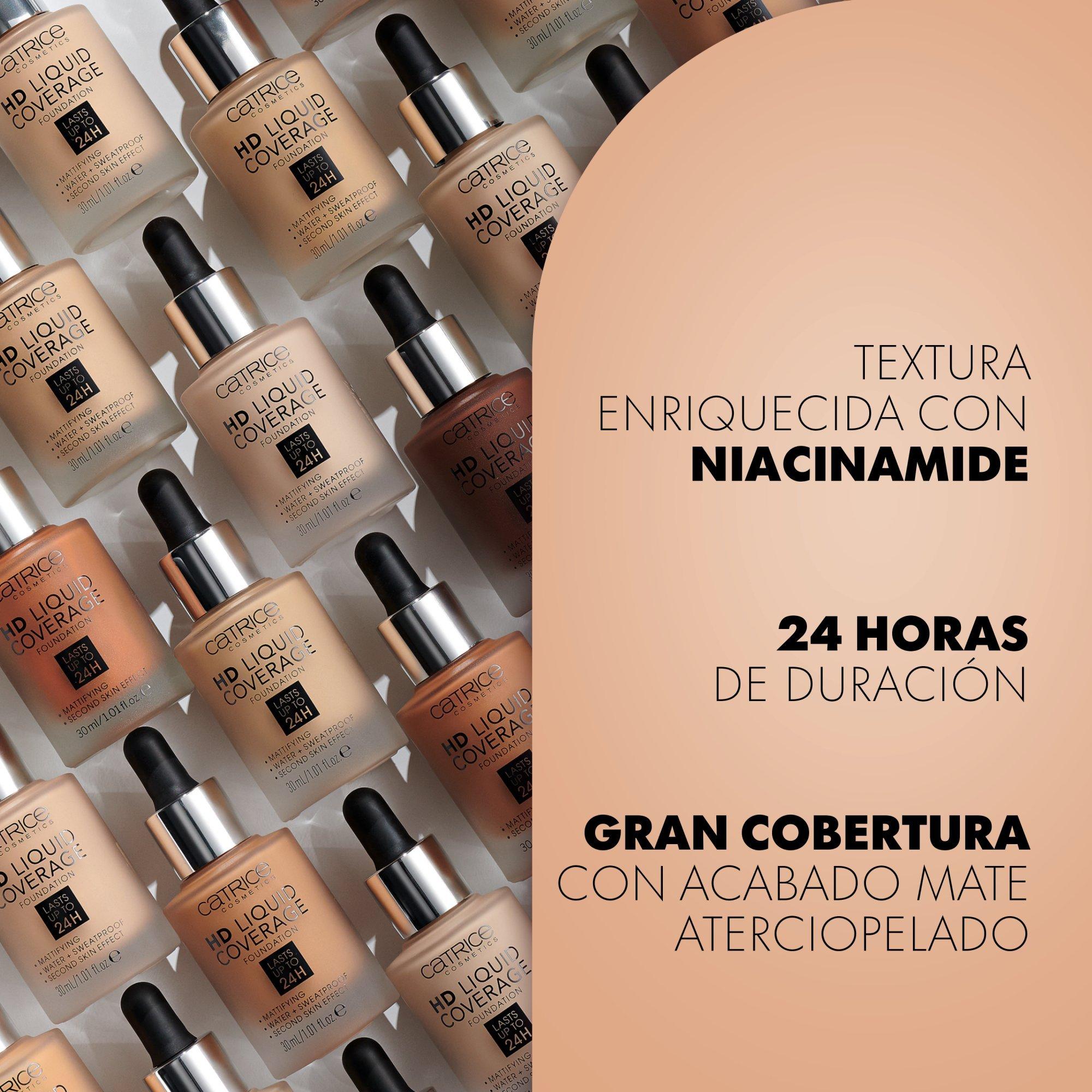 HD Liquid Coverage base de maquillaje