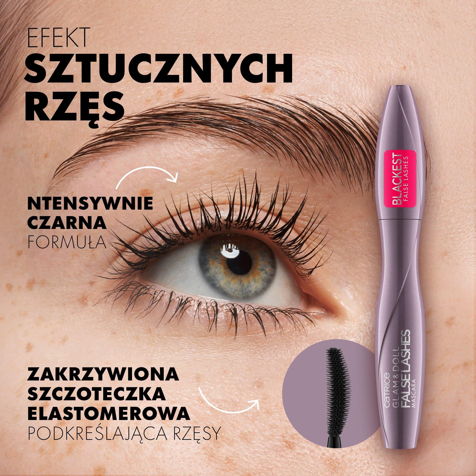 Maskara do rzęs Glam & Doll False Lashes