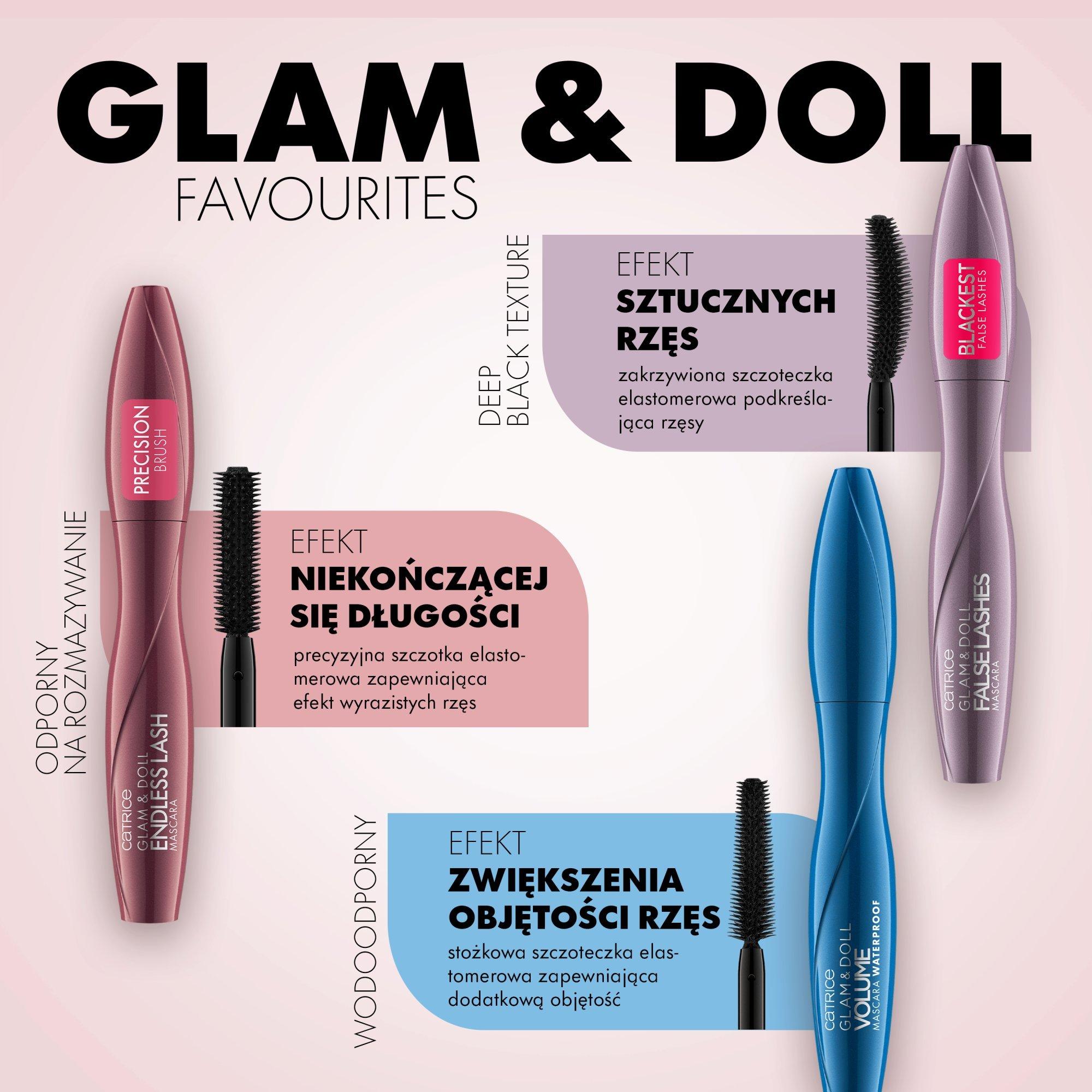 Maskara do rzęs Glam & Doll Endless Lash