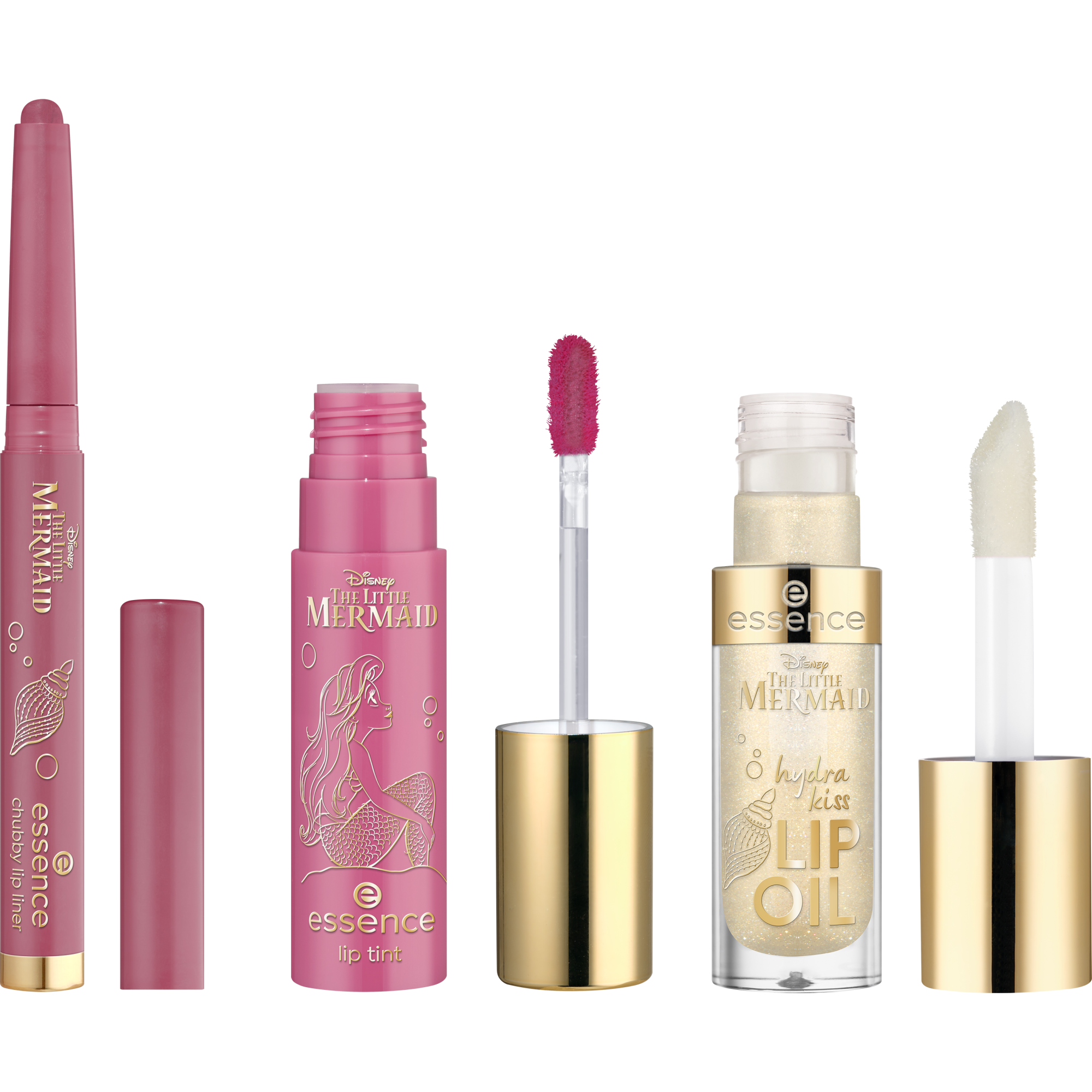 Disney THE LITTLE MERMAID lip combo kit kit pour lèvres