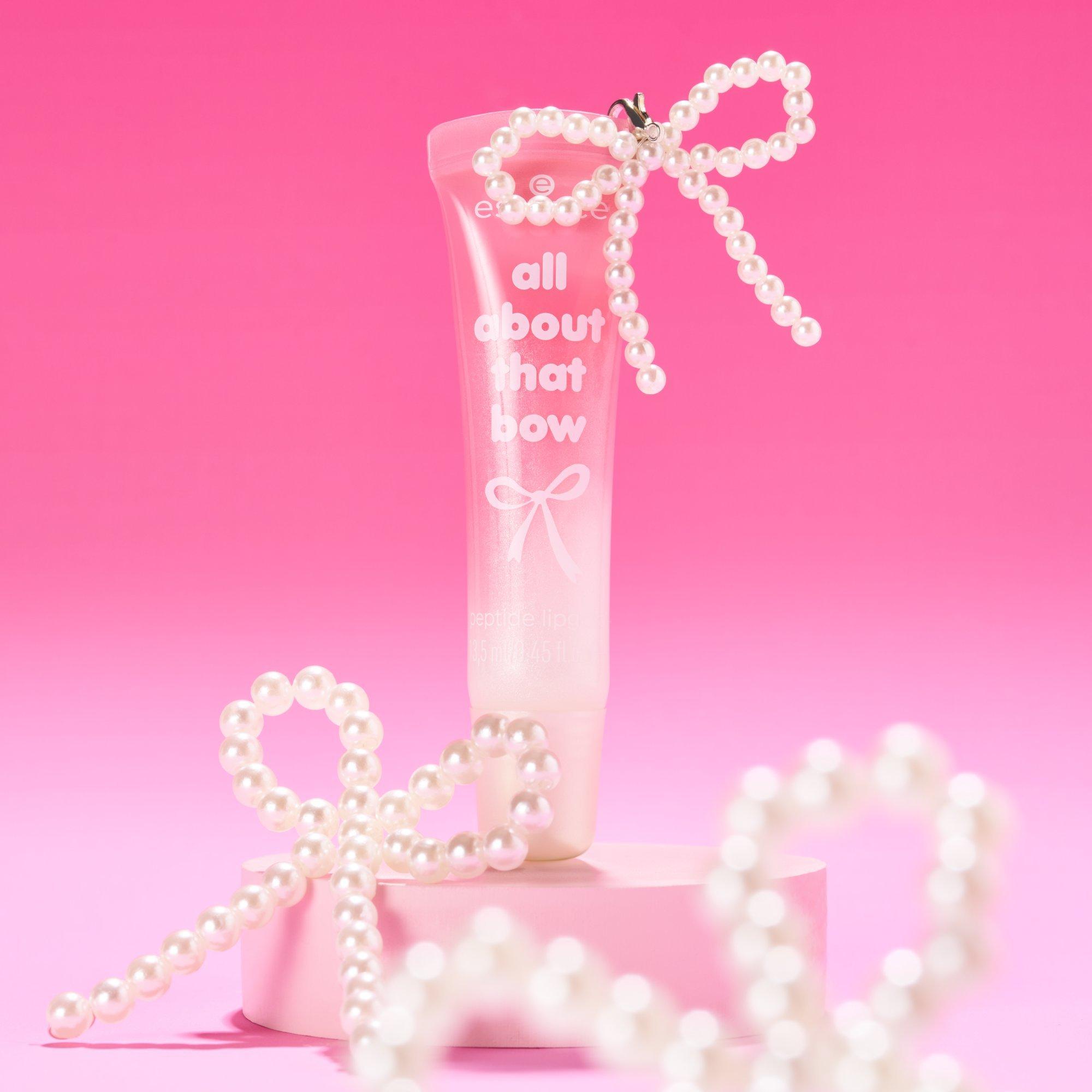 all about that bow peptide lipgloss