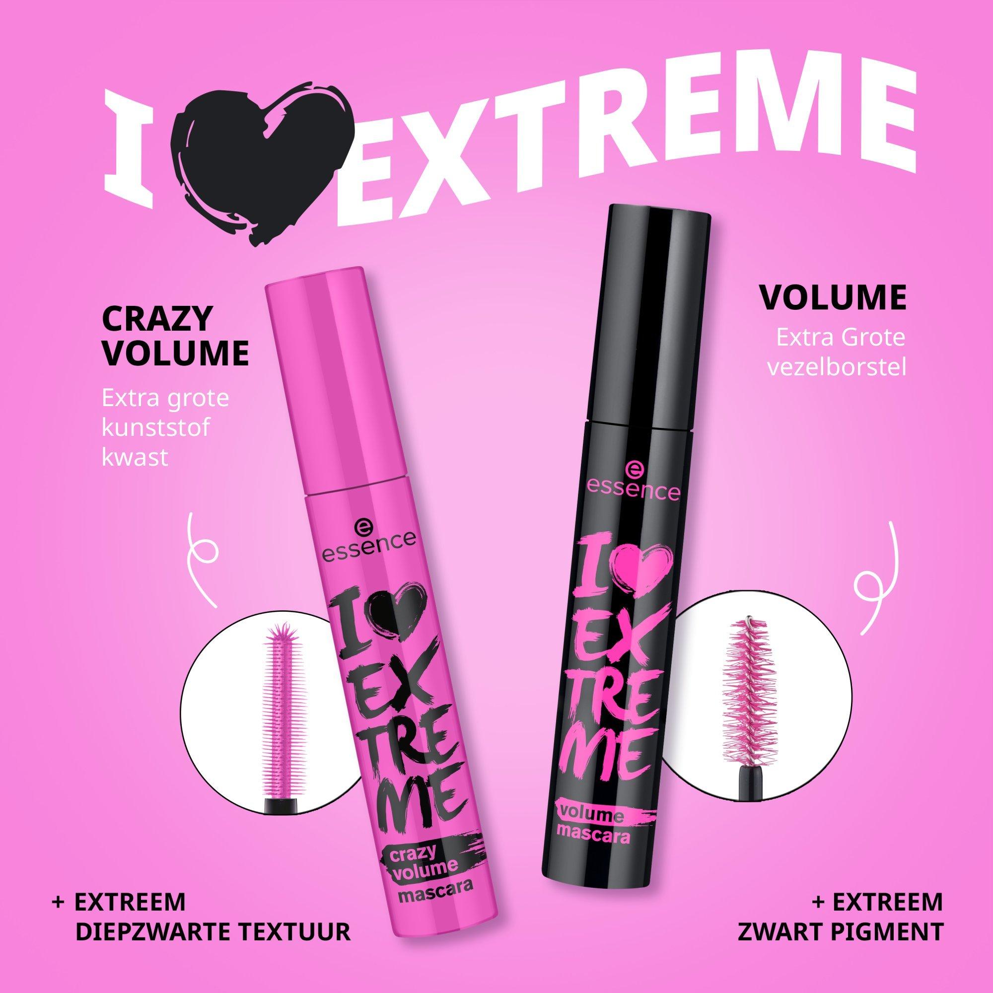 I LOVE EXTREME volume mascara