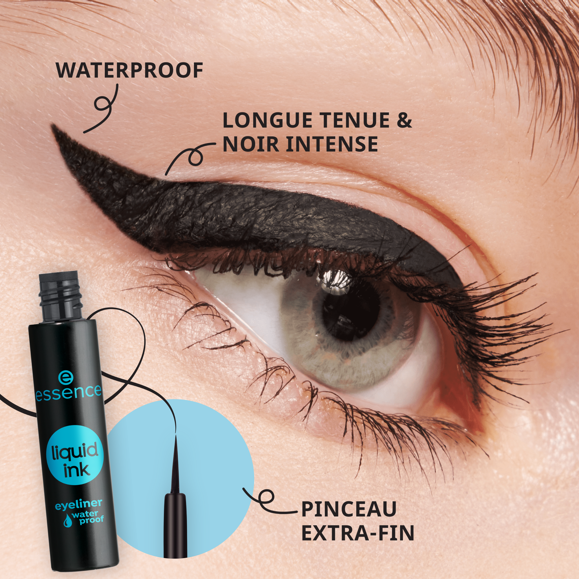 liquid ink eyeliner waterproof eyeliner encre liquide