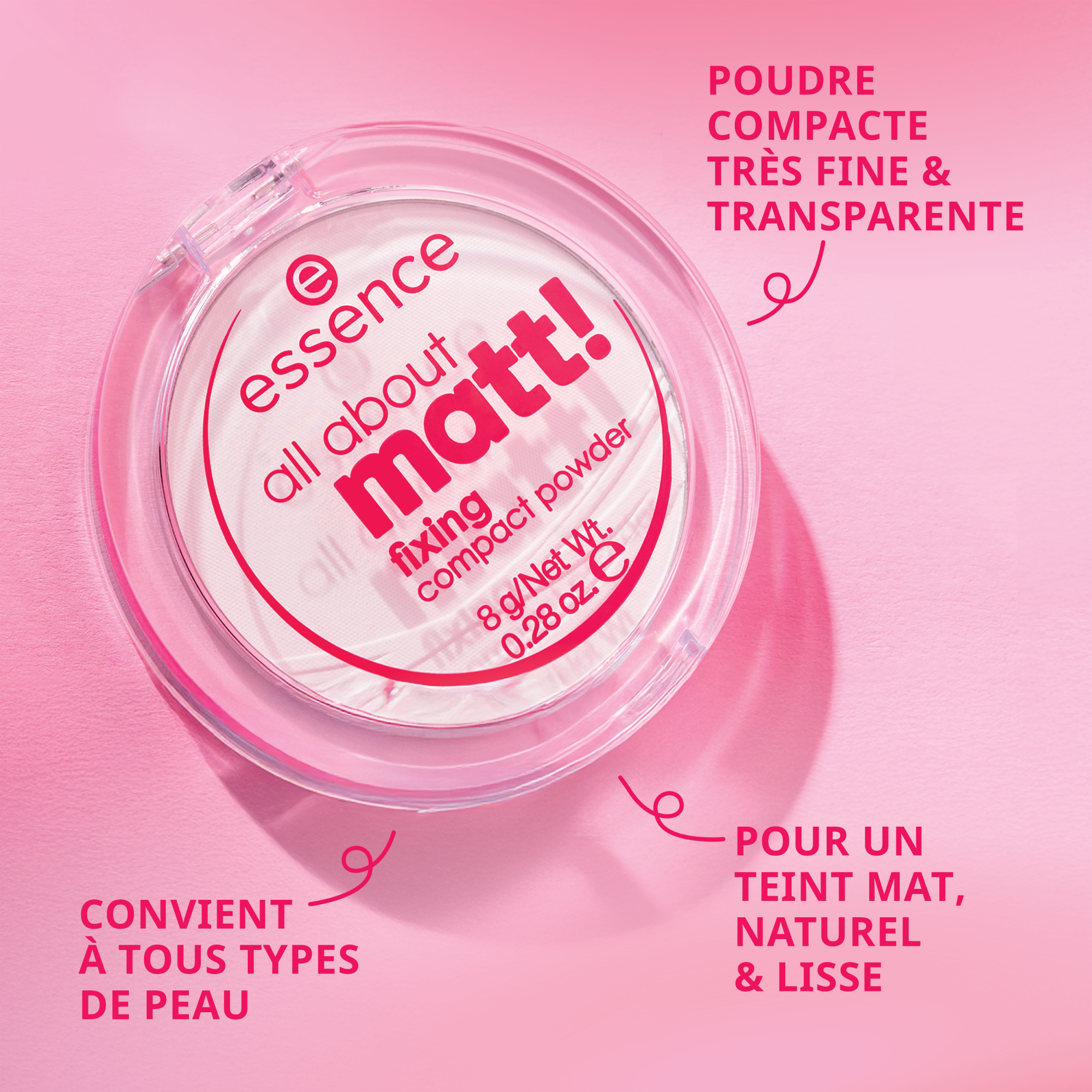 all about matt! fixing compact powder poudre compacte fixatrice