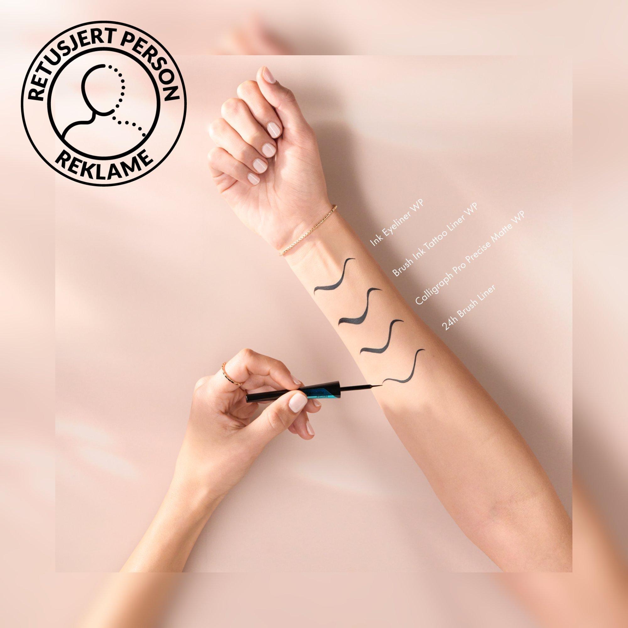 24h Brush Liner Waterproof – Application Swatch Together - Product item 4 of 8