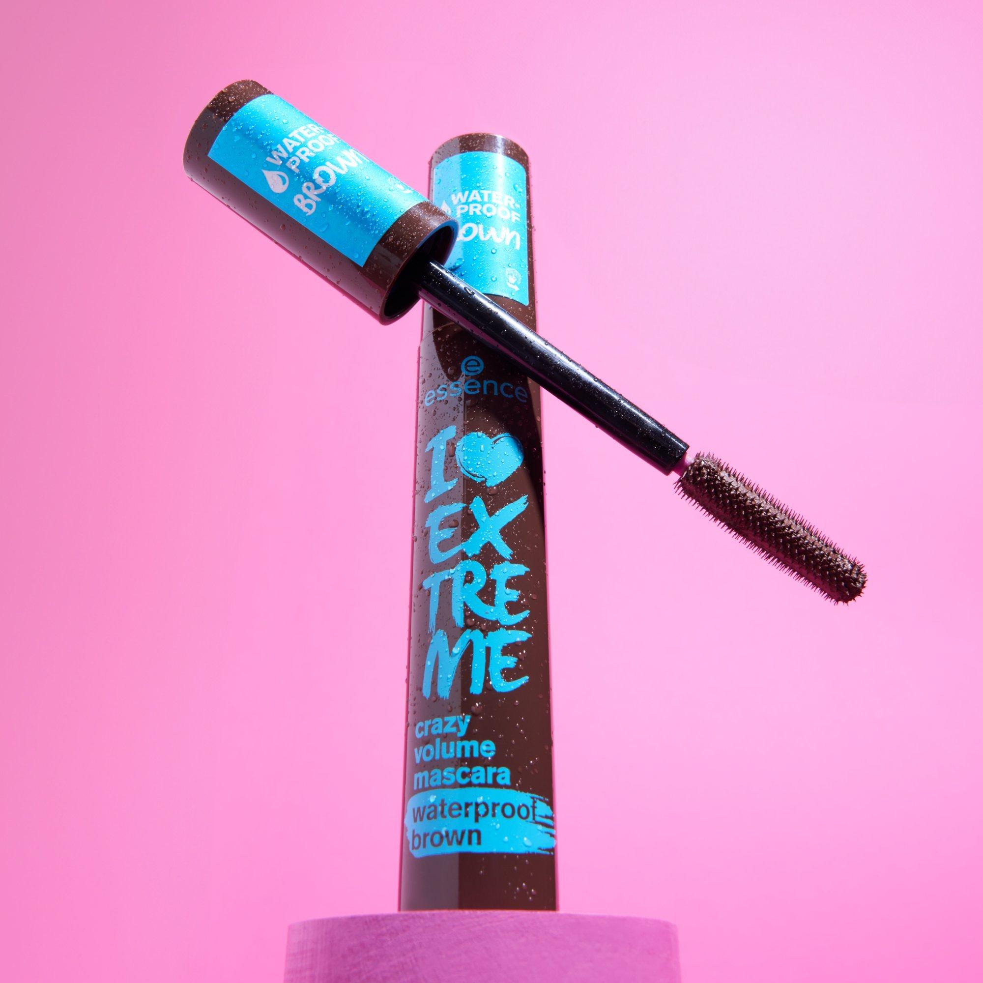 I LOVE EXTREME crazy volume mascara waterproof brown