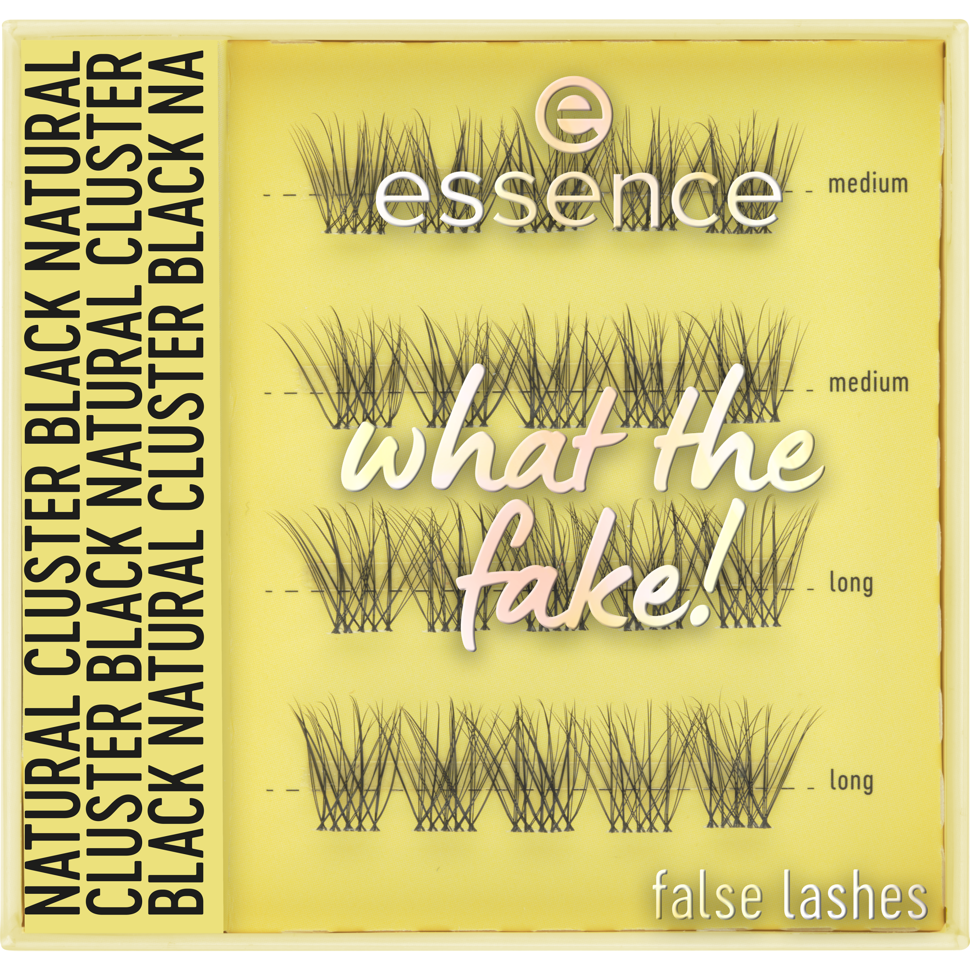 what the FAKE! false lashes faux cils