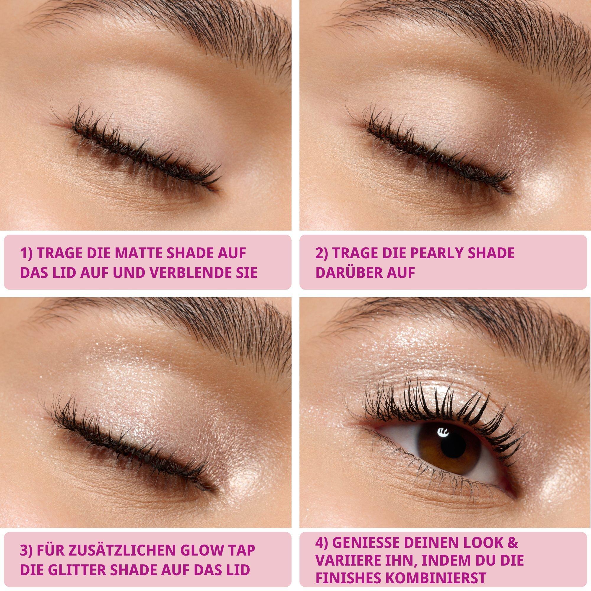 mono eyeshadow glitter