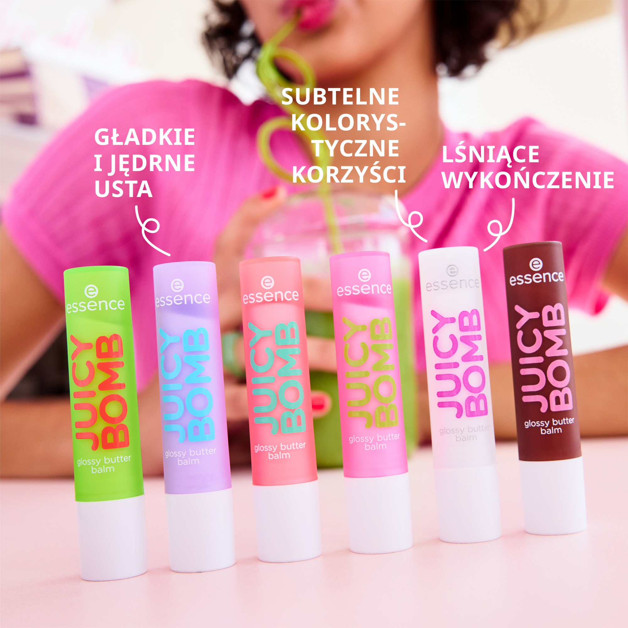 Lśniący balsam do ust JUICY BOMB