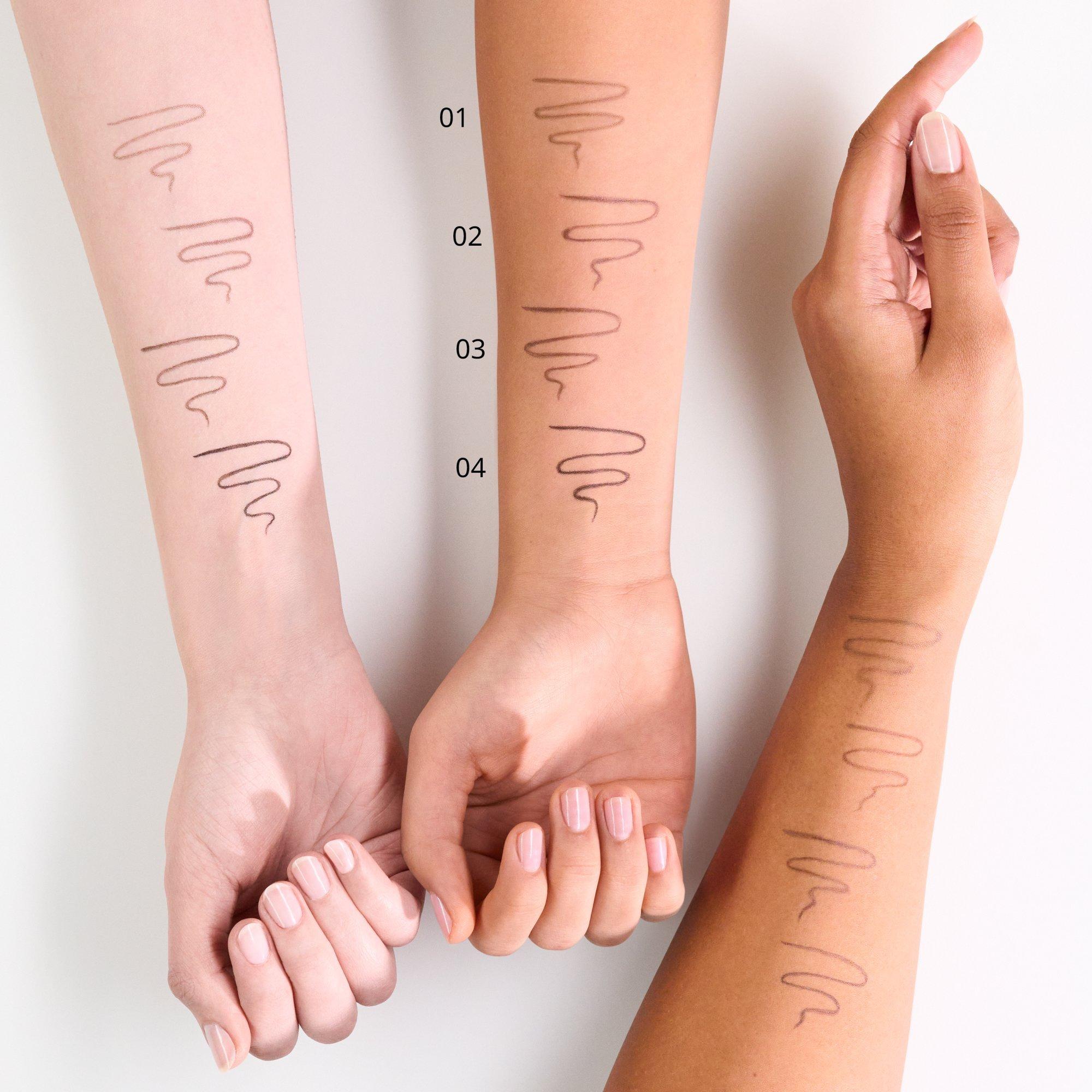 Precyzyjny liner do brwi z efektem microbladingu