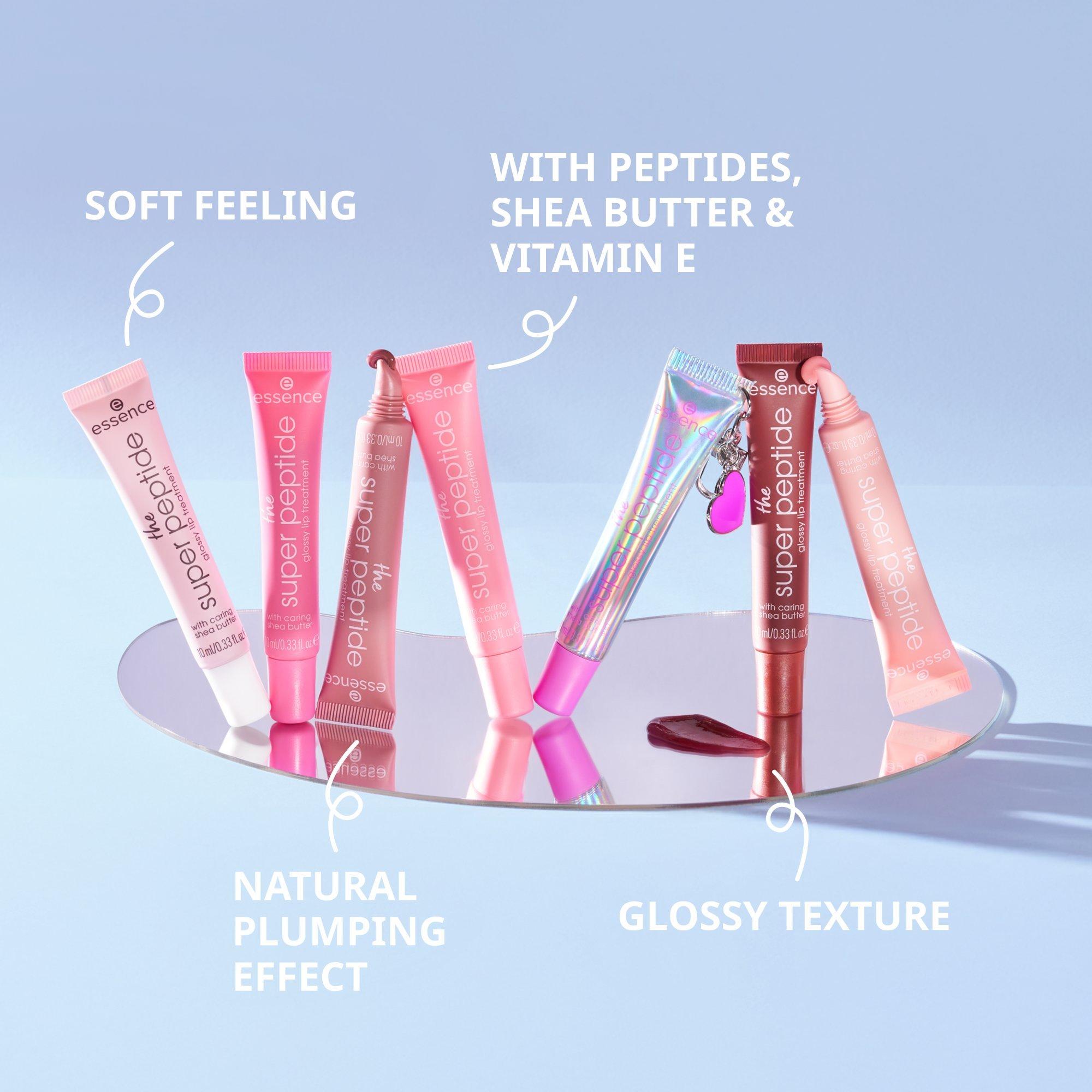 the super peptide glossy lip treatment baume soin des lèvres