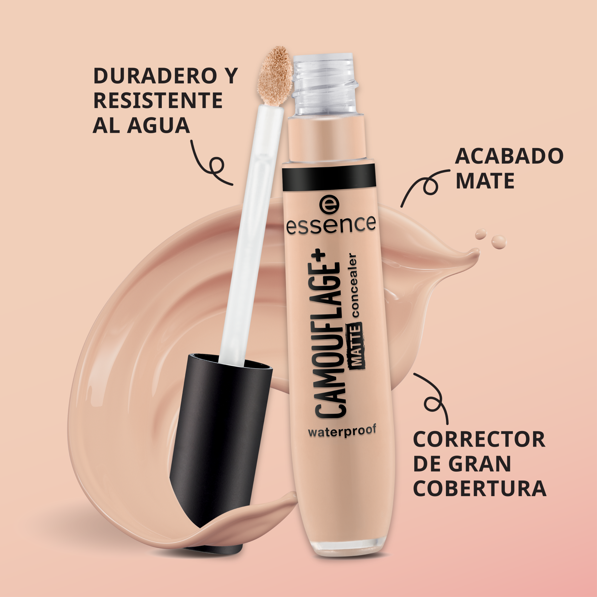 CAMOUFLAGE+ MATT corrector – Info Graphic - Product item 7 of 10