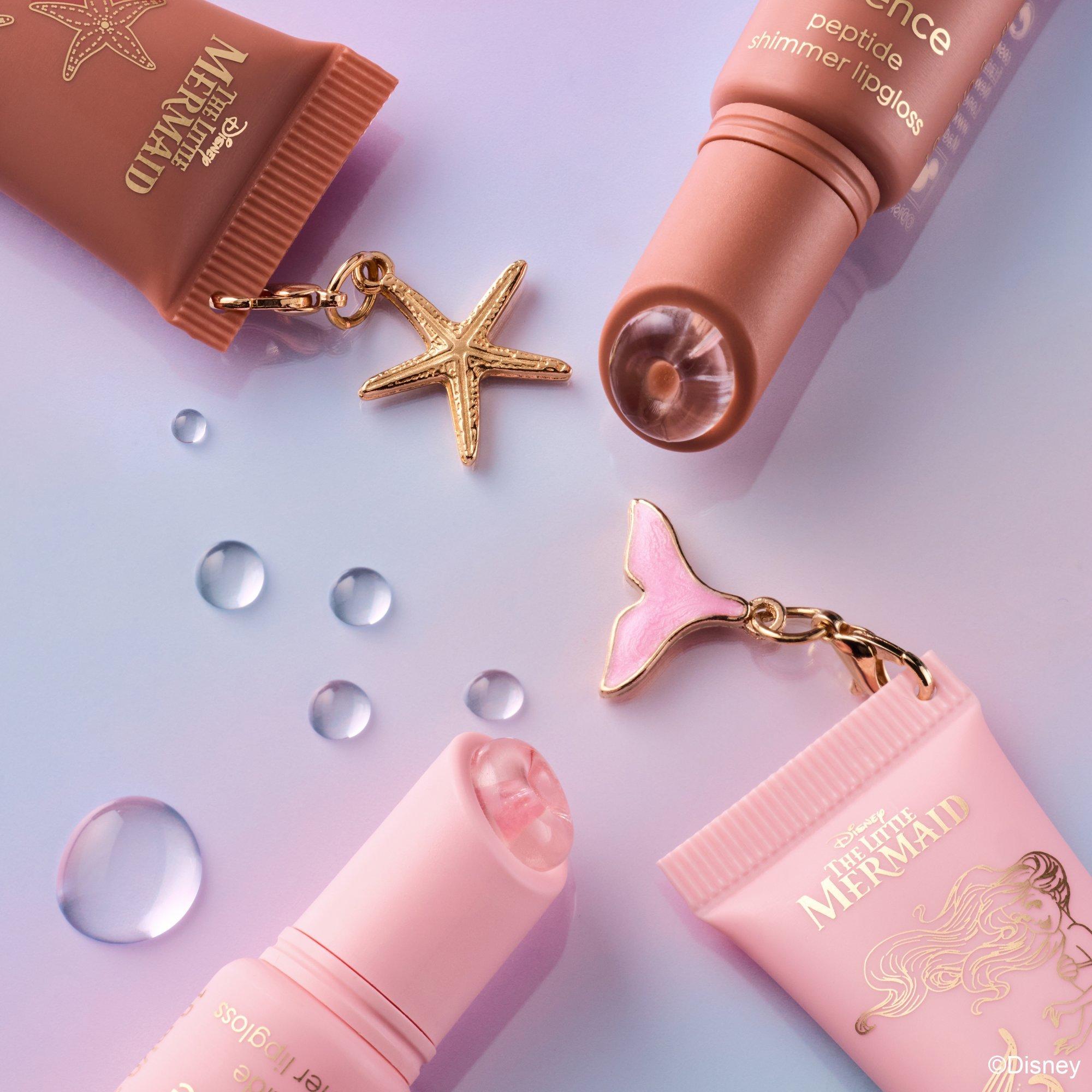 Disney THE LITTLE MERMAID peptide shimmer lipgloss