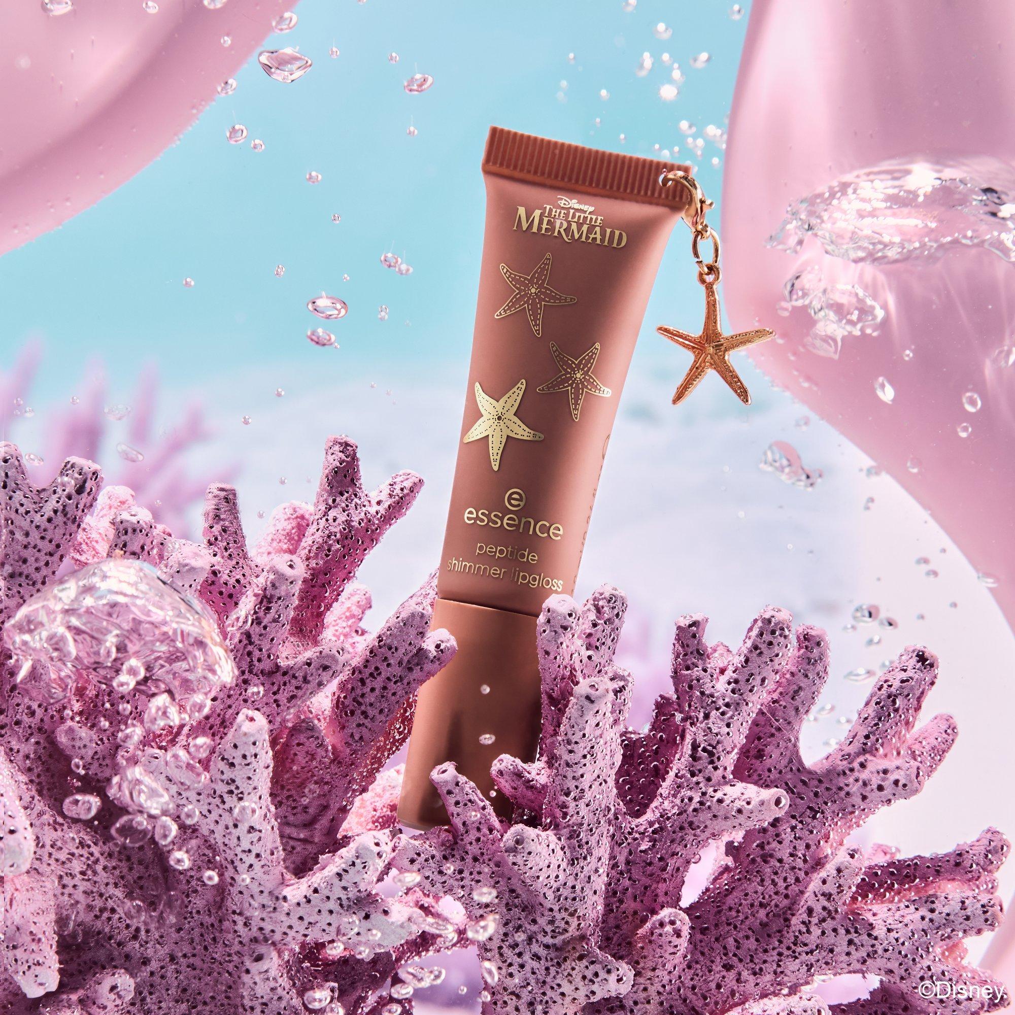Disney THE LITTLE MERMAID peptide shimmer lipgloss